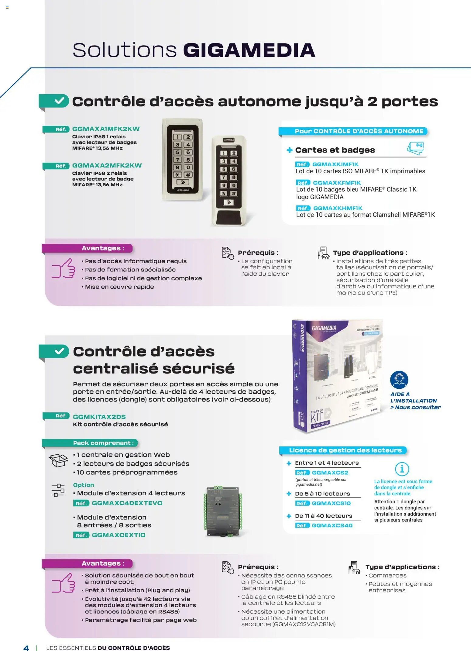 Rexel - Brochure Contrôle d'accès