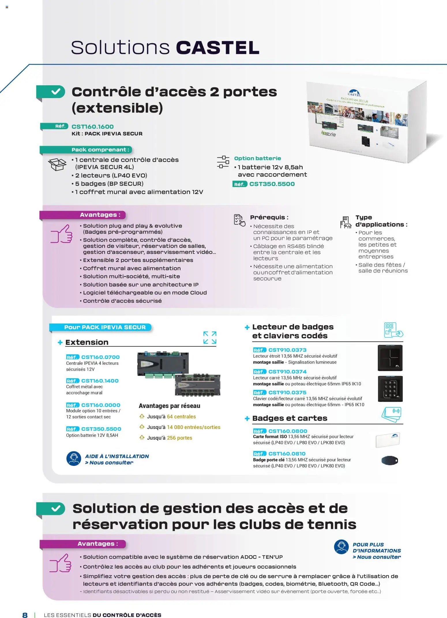 Rexel - Brochure Contrôle d'accès