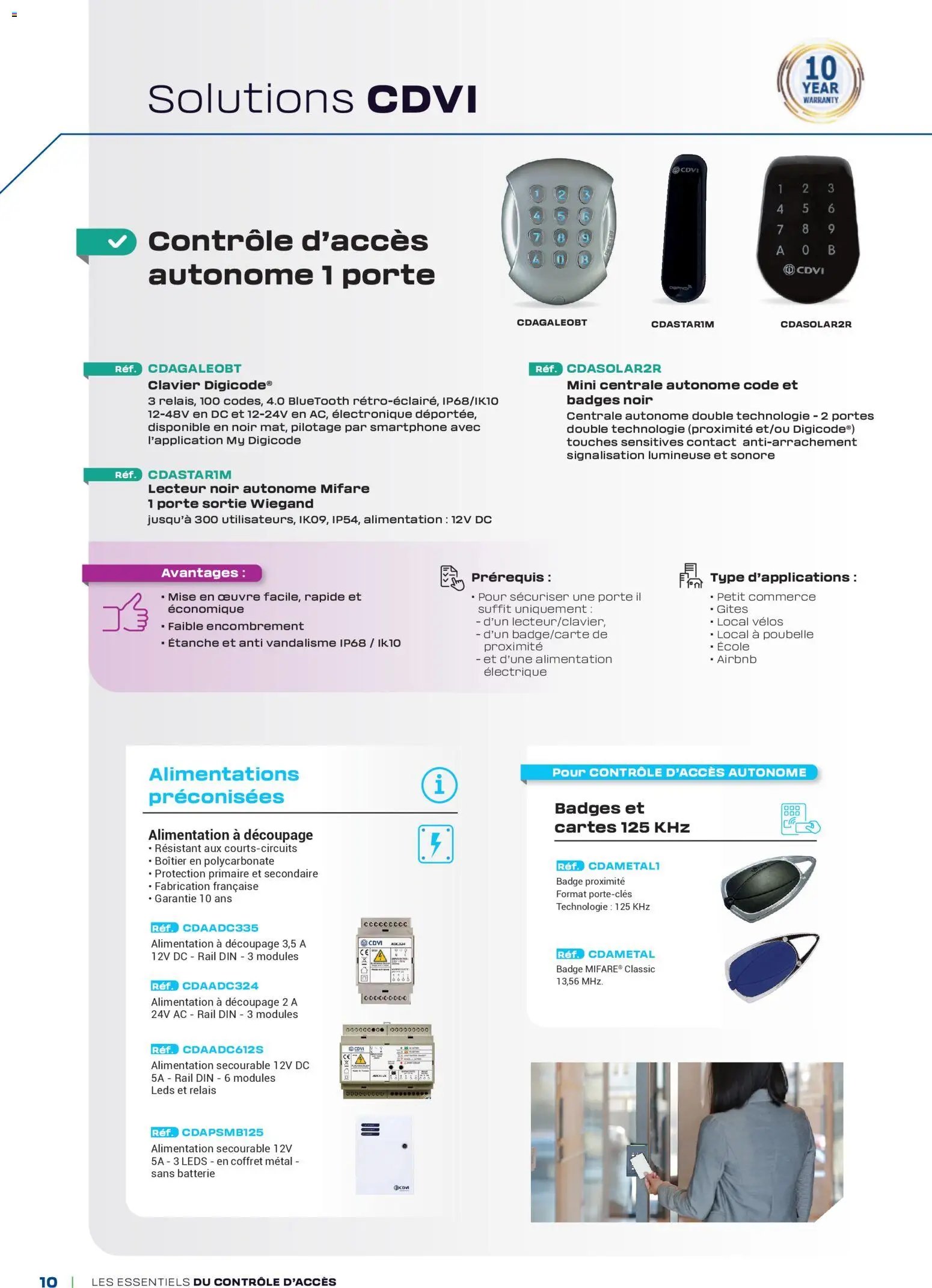 Rexel - Brochure Contrôle d'accès