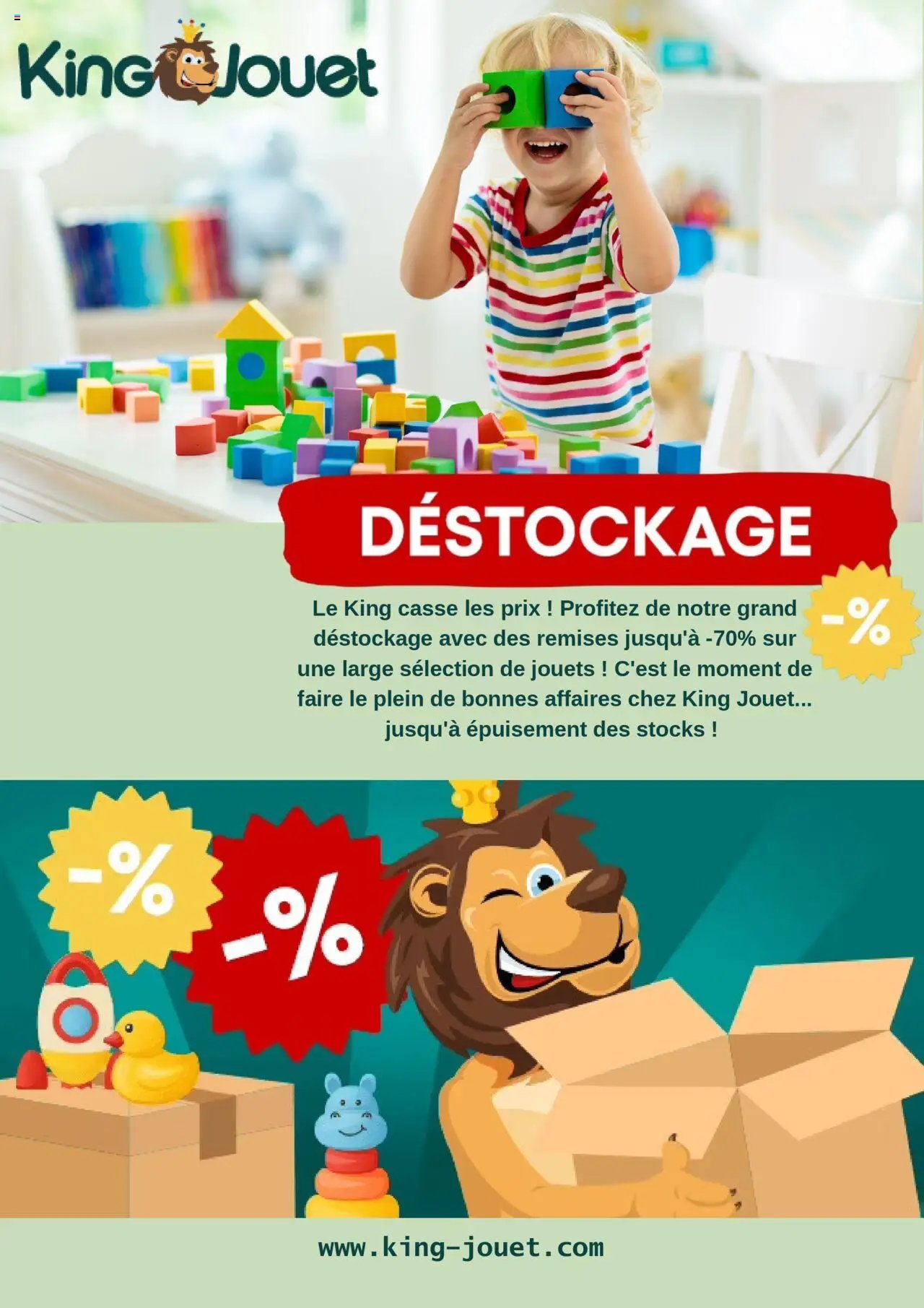 King Jouet catalogue