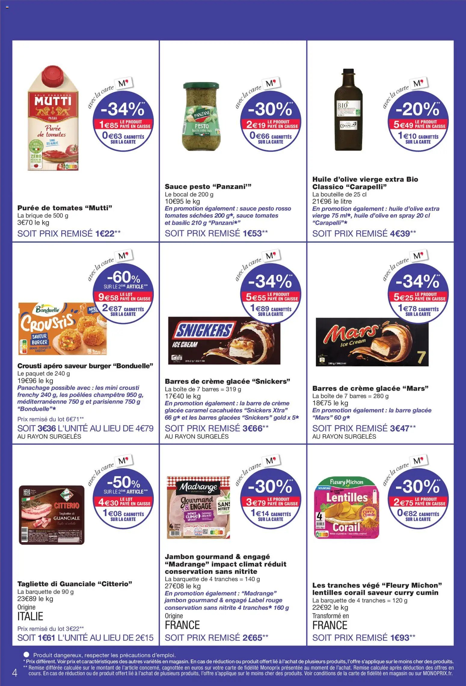 Monoprix catalogue