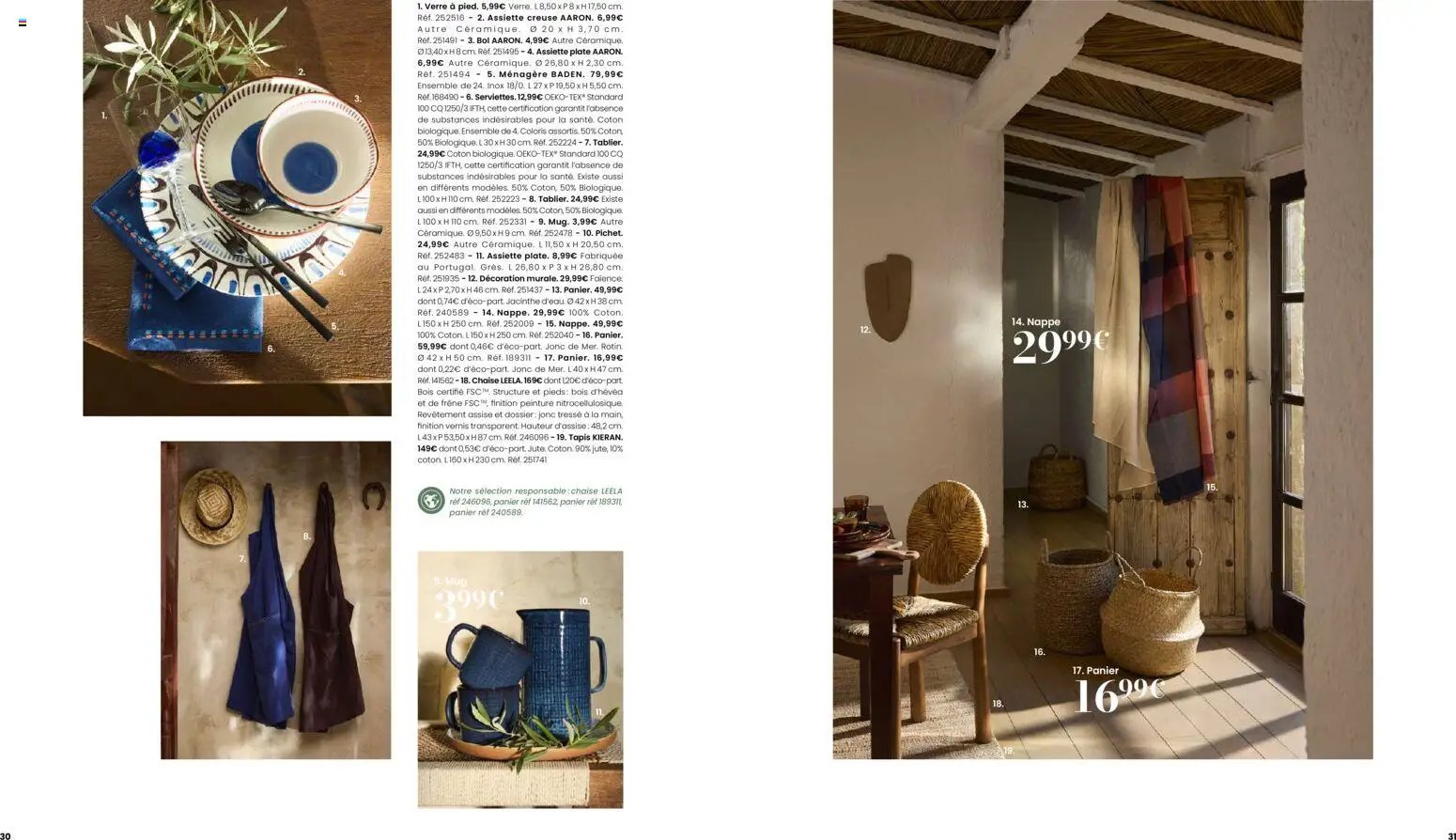 Maisons du Monde catalogue