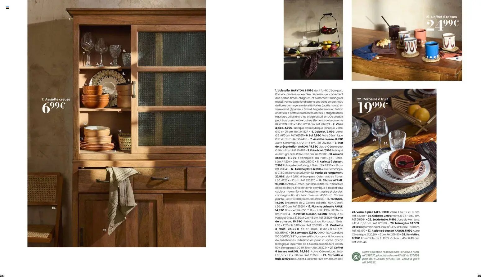 Maisons du Monde catalogue