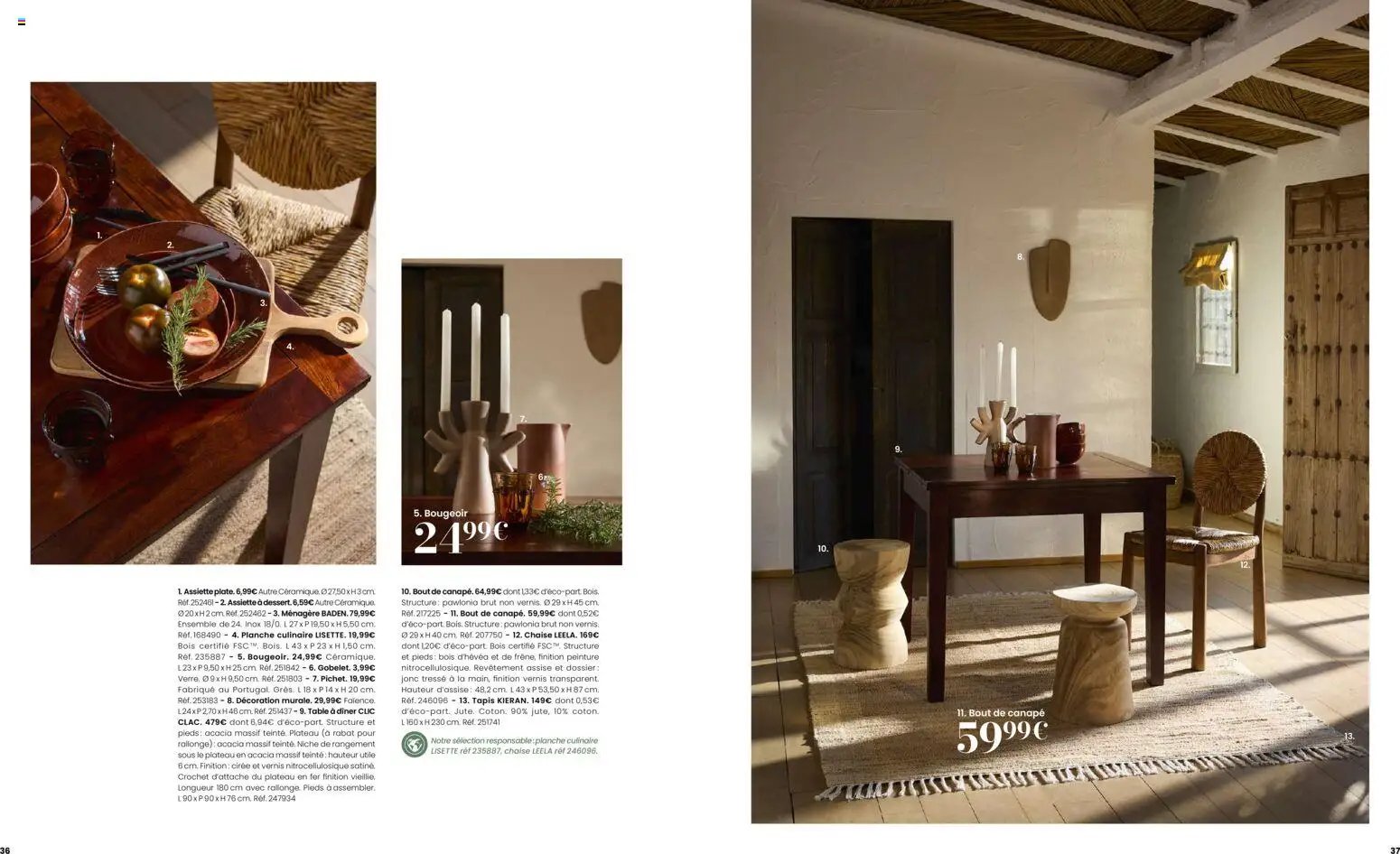 Maisons du Monde catalogue