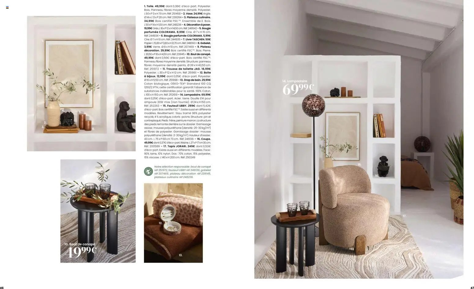 Maisons du Monde catalogue