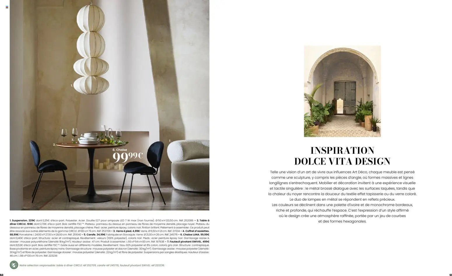 Maisons du Monde catalogue