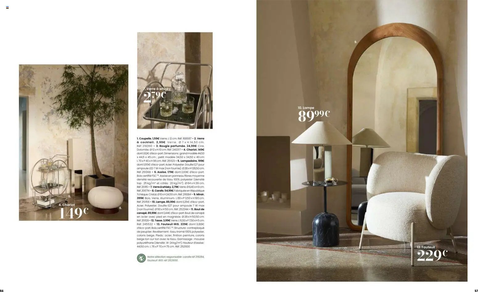 Maisons du Monde catalogue