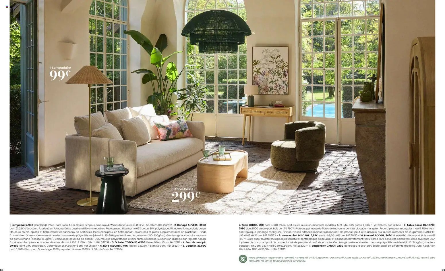 Maisons du Monde catalogue
