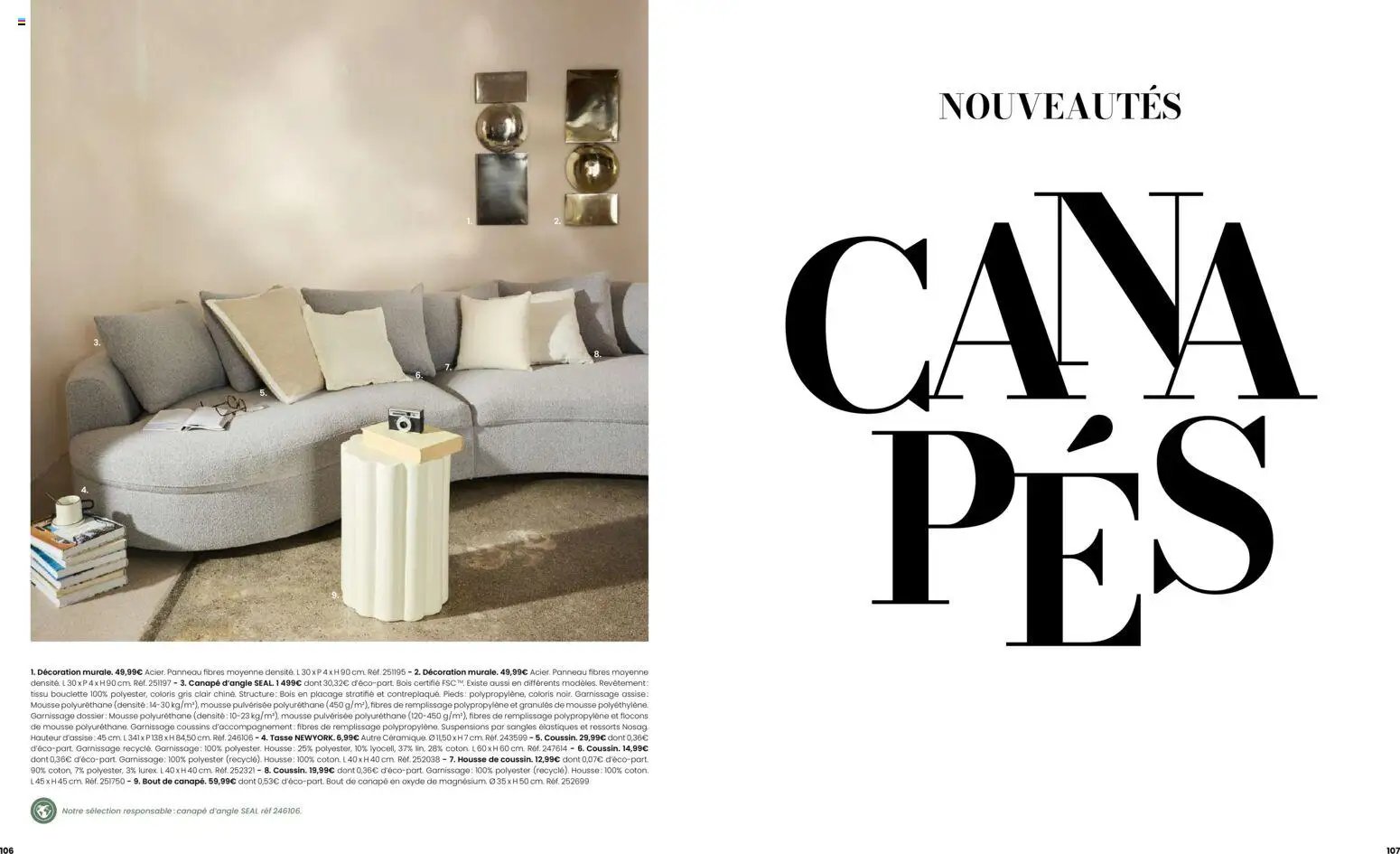 Maisons du Monde catalogue