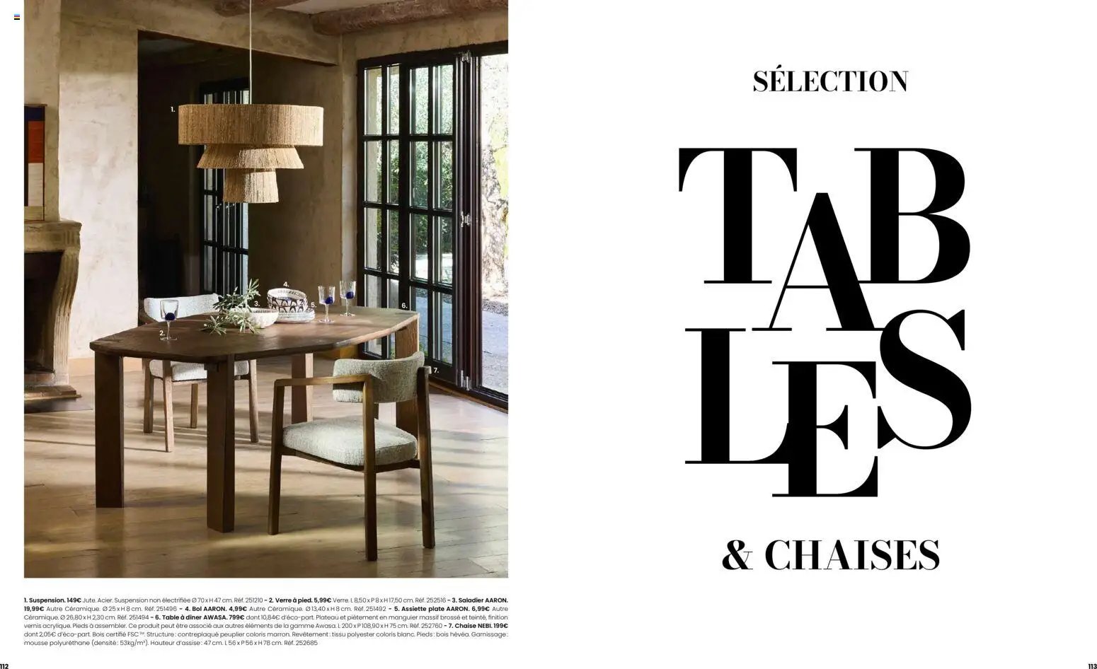 Maisons du Monde catalogue