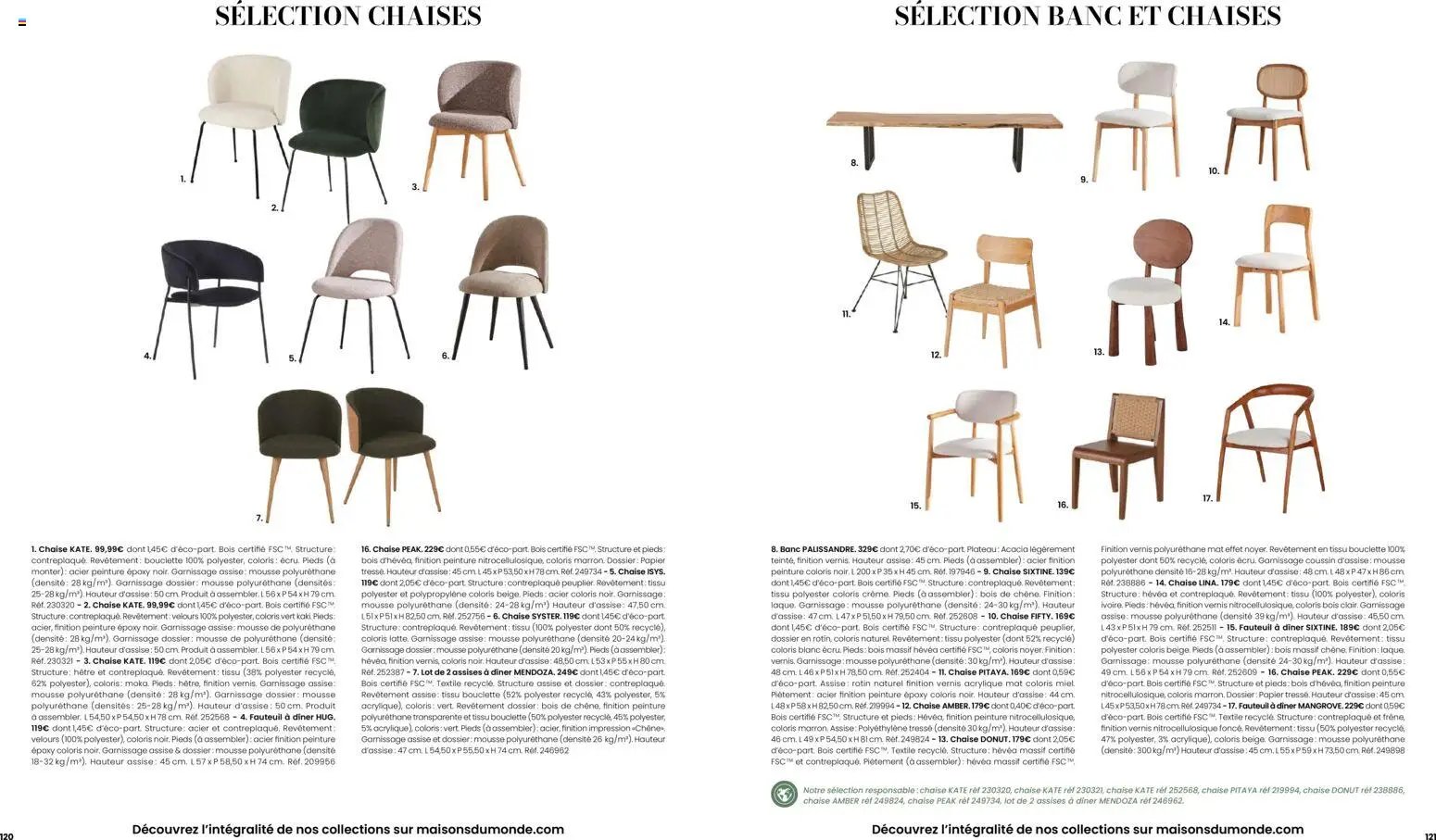 Maisons du Monde catalogue