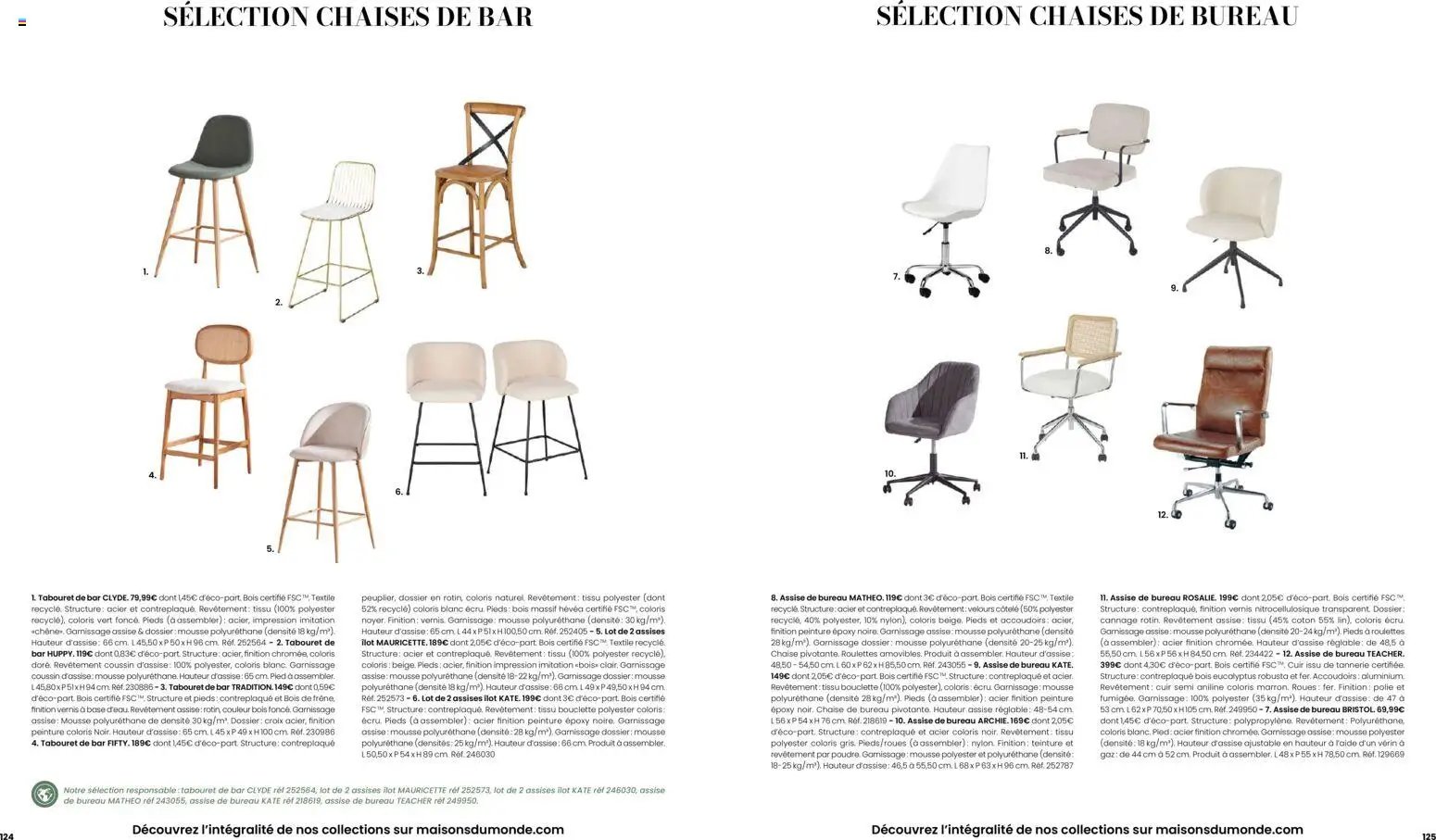 Maisons du Monde catalogue