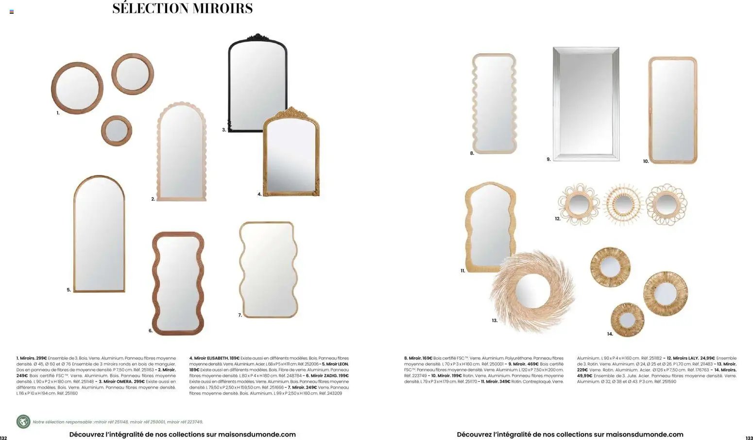 Maisons du Monde catalogue
