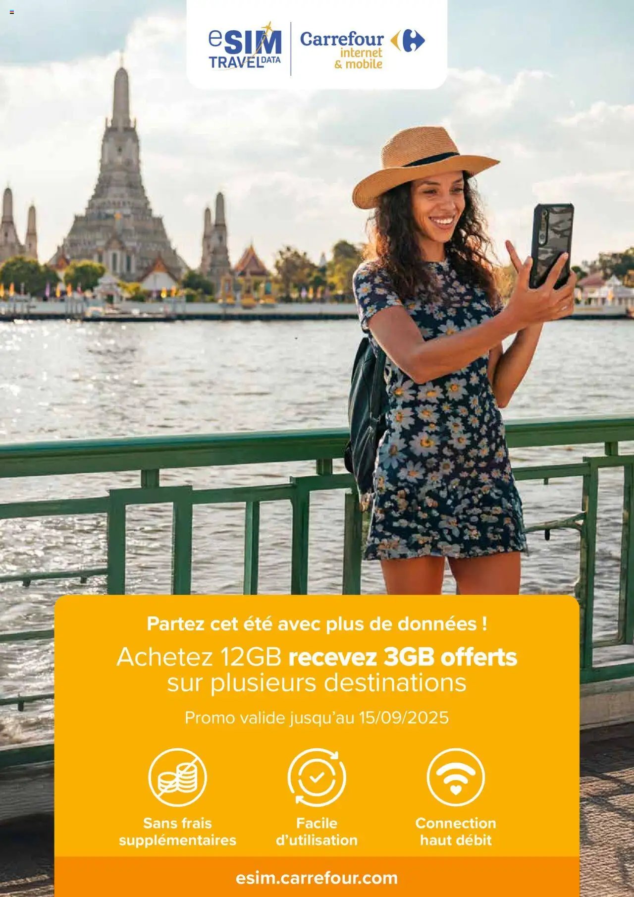 Carrefour contact Voyagez tout simplement (2025-07-01 - 2025-10-12)