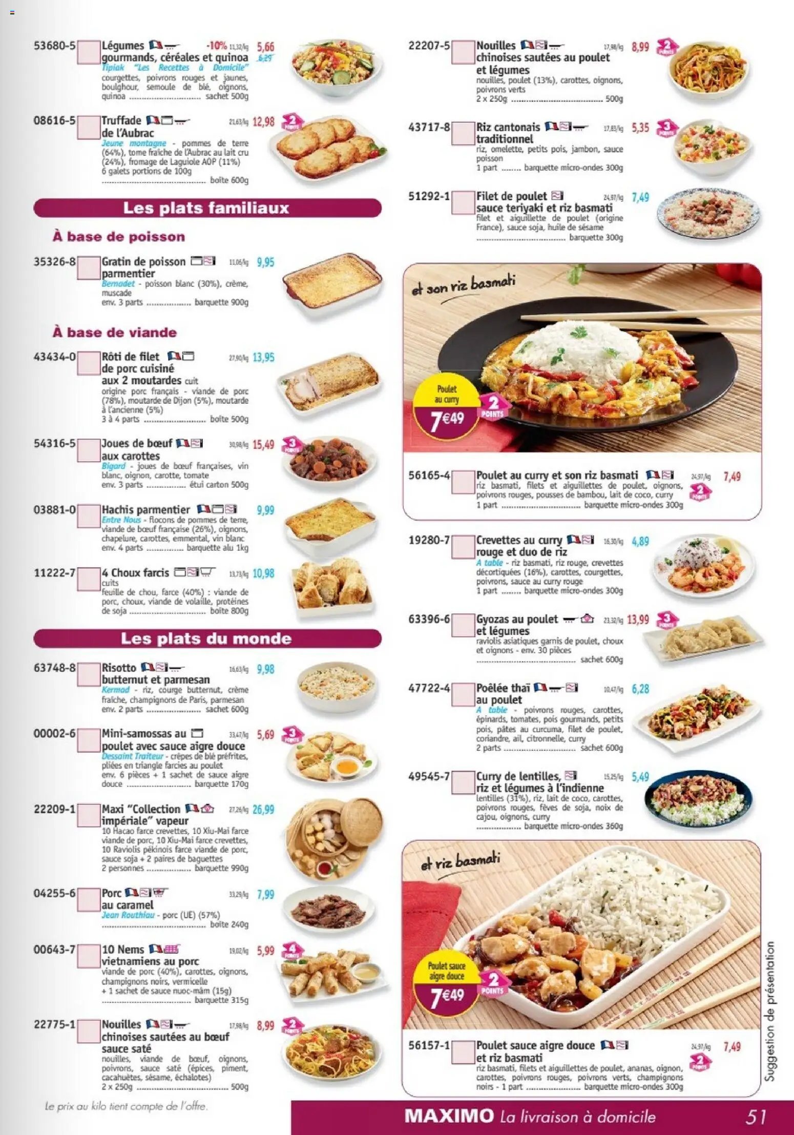 Maximo catalogue