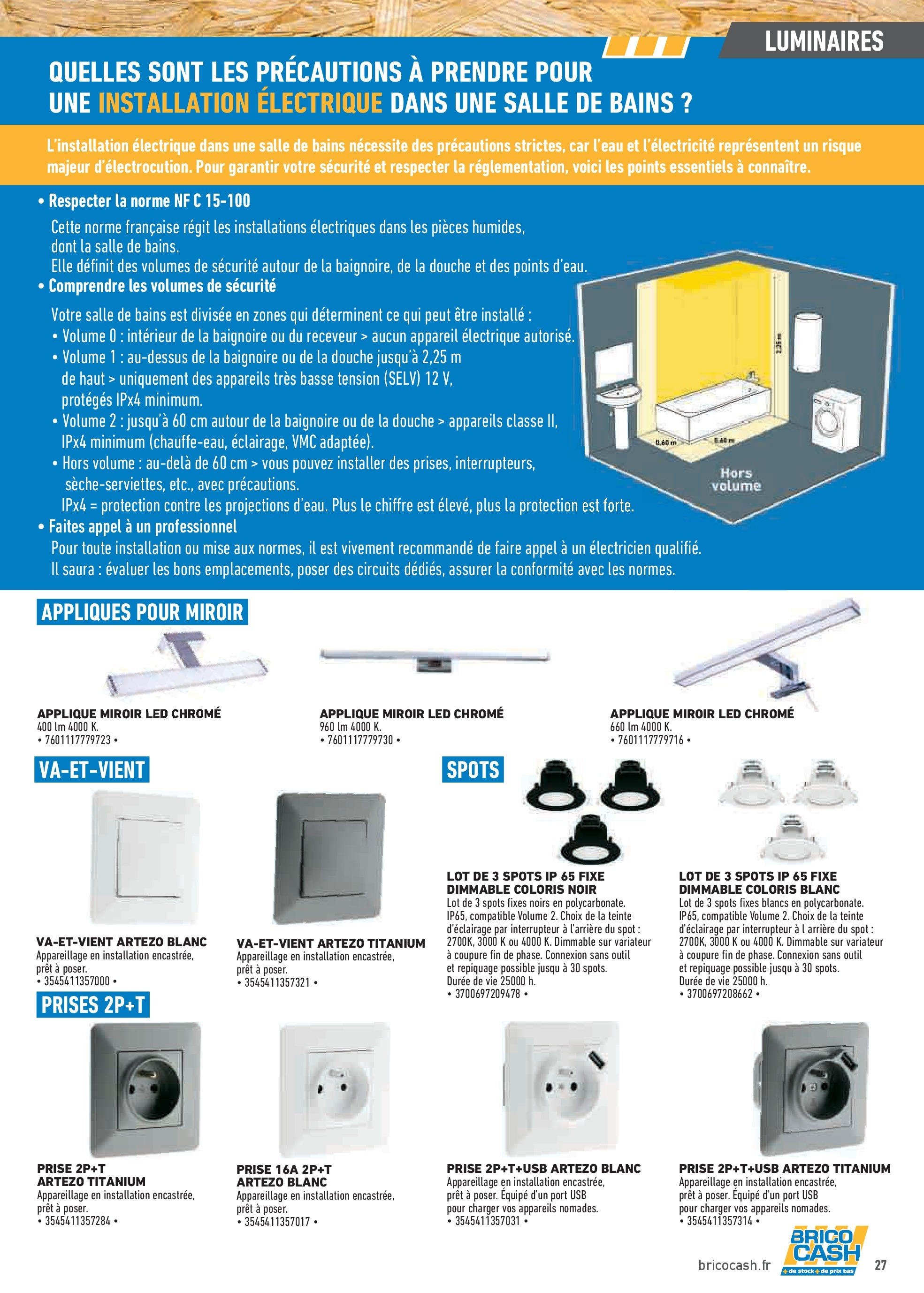 Brico Cash - Repensons votre salle de bains sans vous ruiner