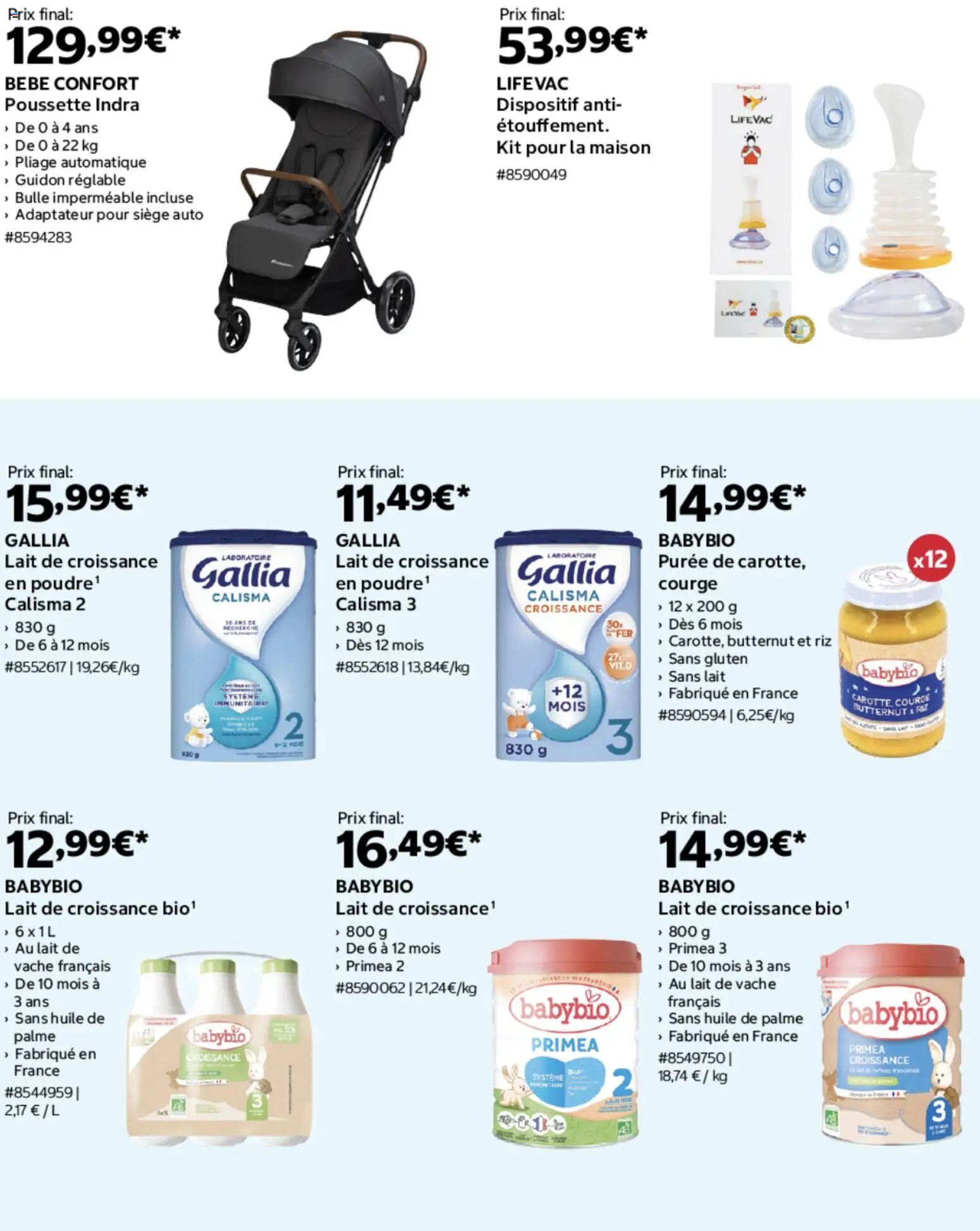 Costco catalogue tout pour votre bébé