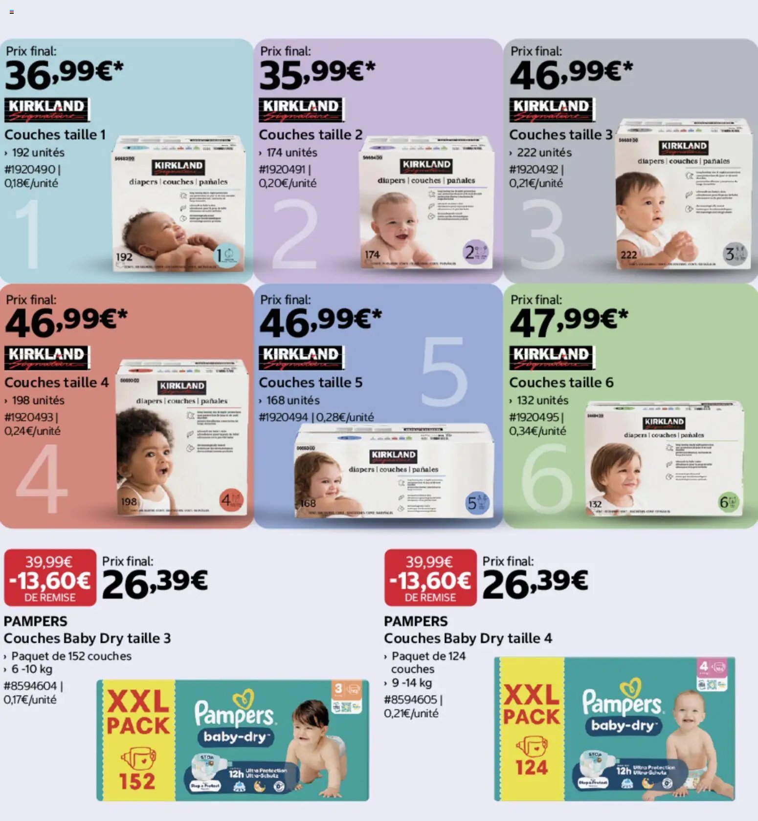 Costco catalogue tout pour votre bébé