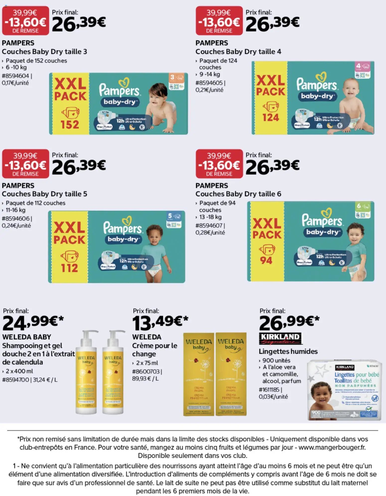 Costco catalogue tout pour votre bébé