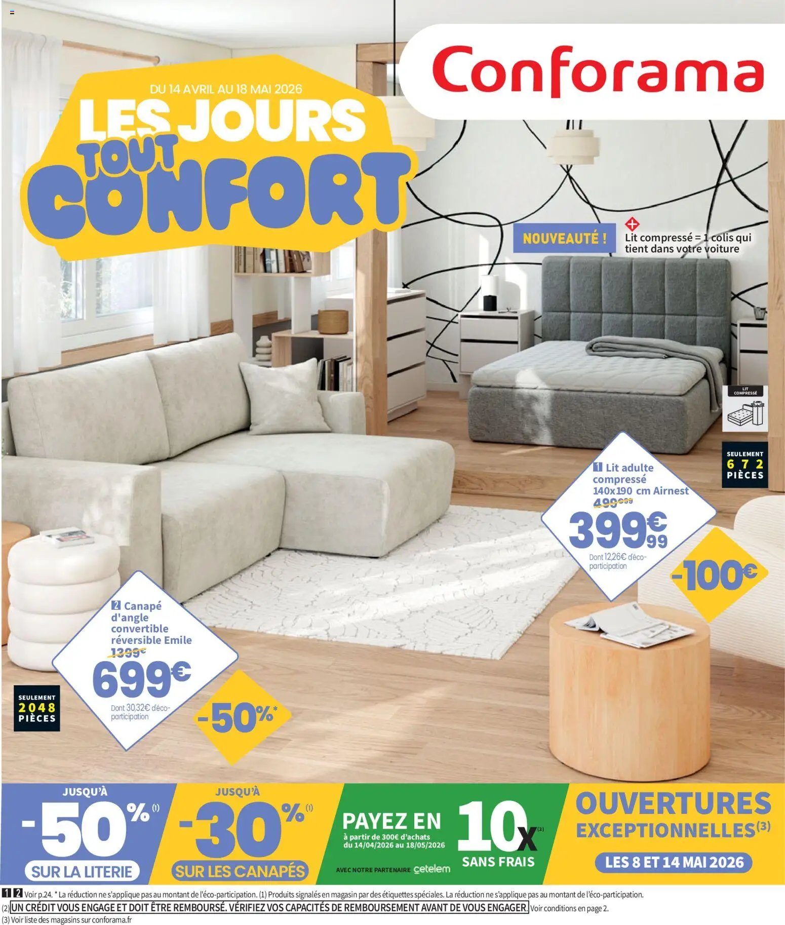 Conforama catalogue (2026-04-14 - 2026-05-18)
