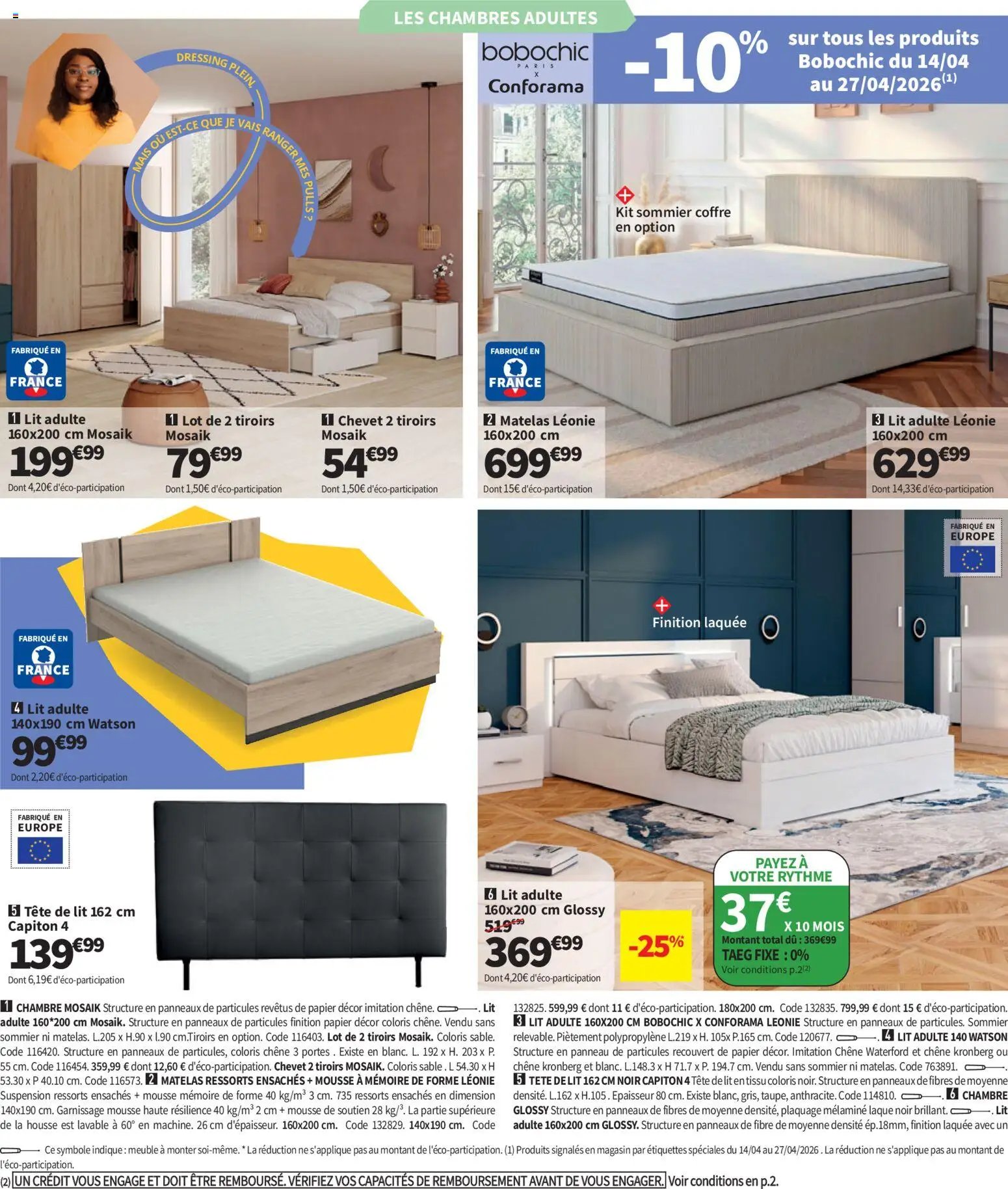 Conforama catalogue (2026-04-14 - 2026-05-18)