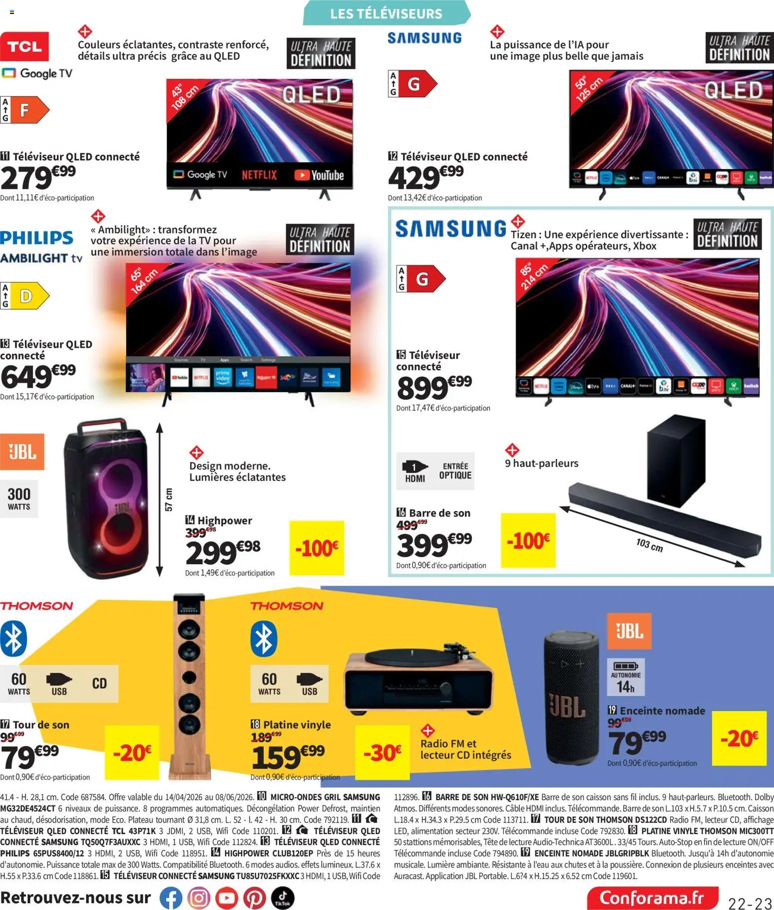 Conforama catalogue (2026-04-14 - 2026-05-18)