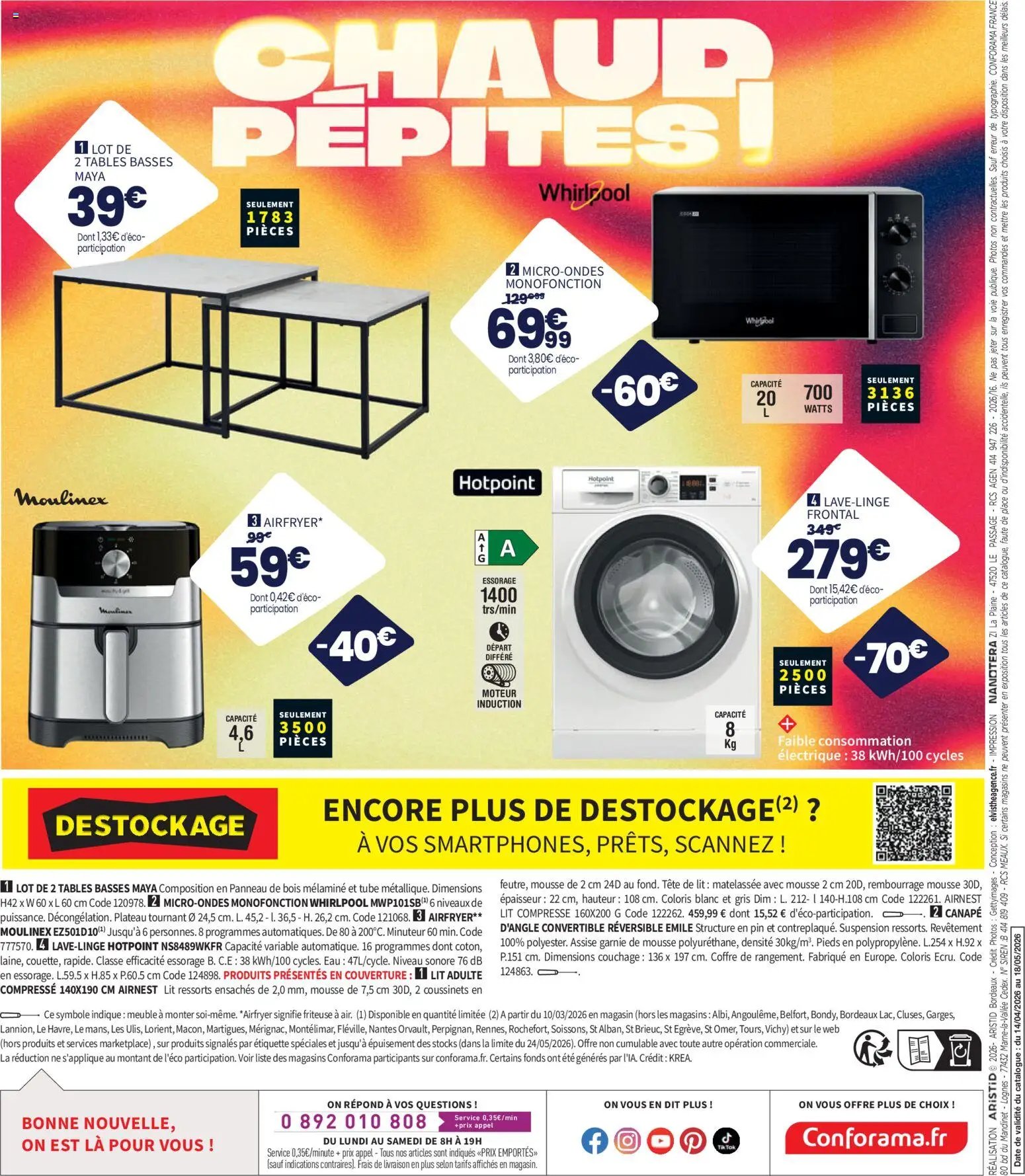 Conforama catalogue (2026-04-14 - 2026-05-18)