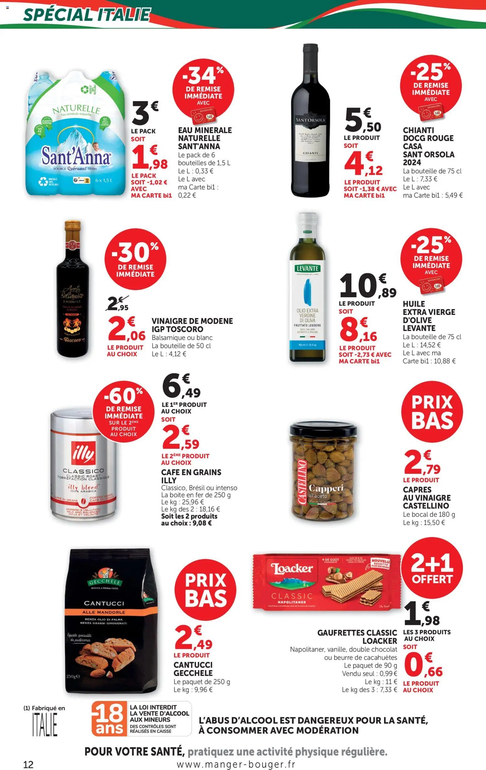 bi1 catalogue spécial Italie