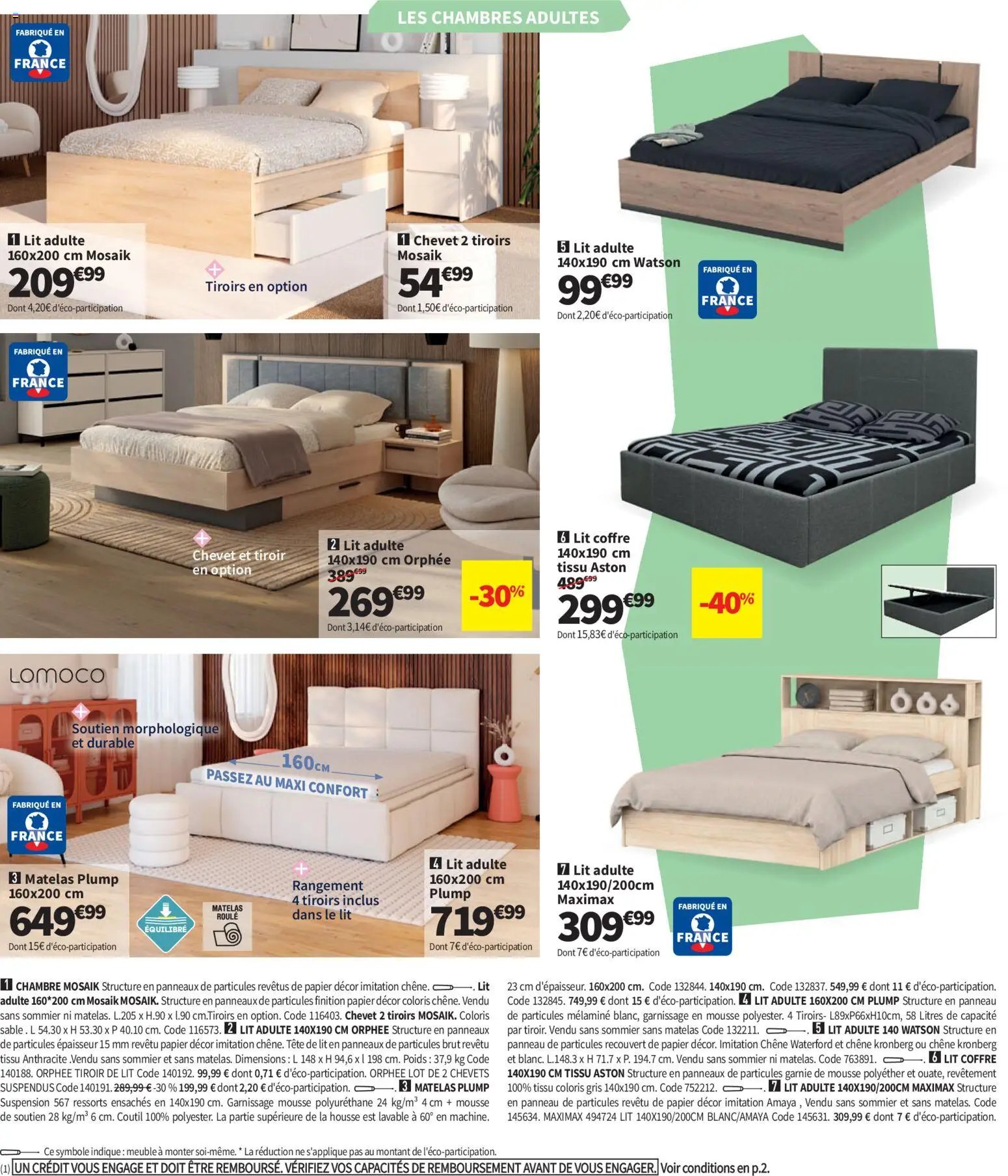 Conforama catalogue
