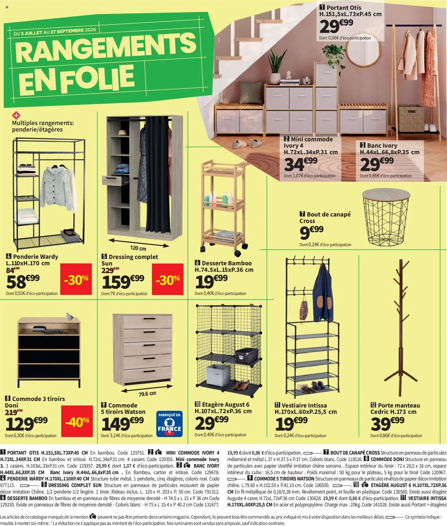 Conforama catalogue