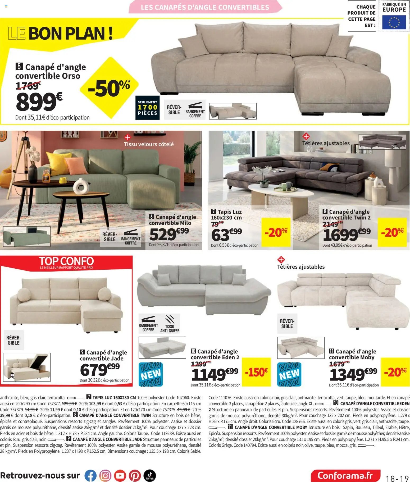 Conforama catalogue