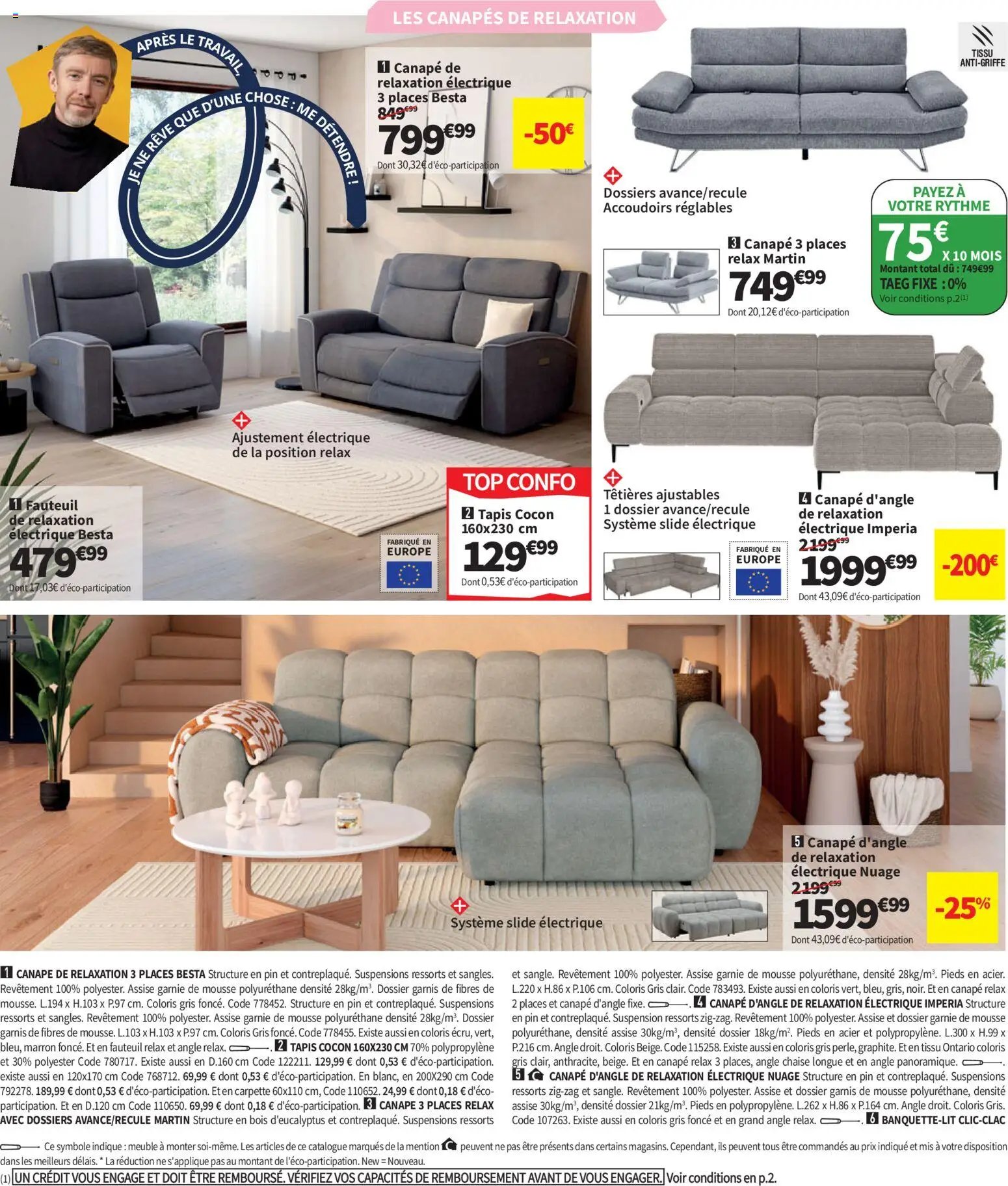 Conforama catalogue