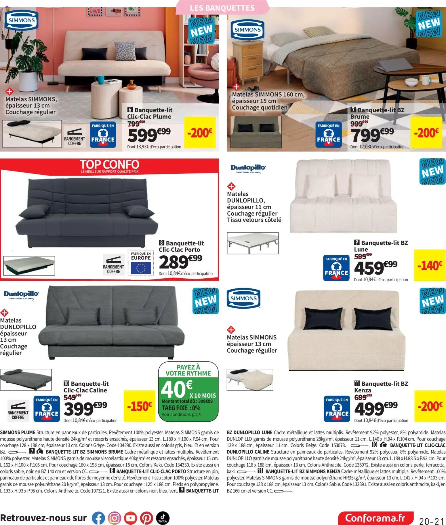 Conforama catalogue