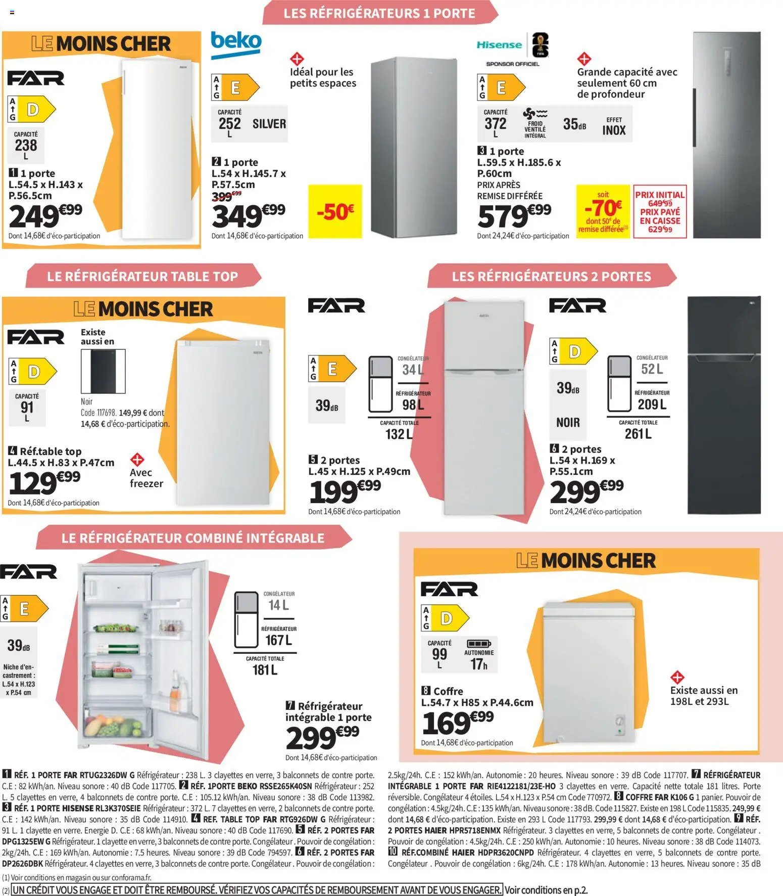 Conforama catalogue