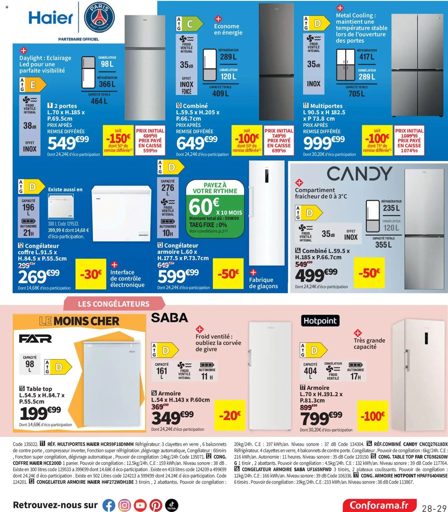 Conforama catalogue