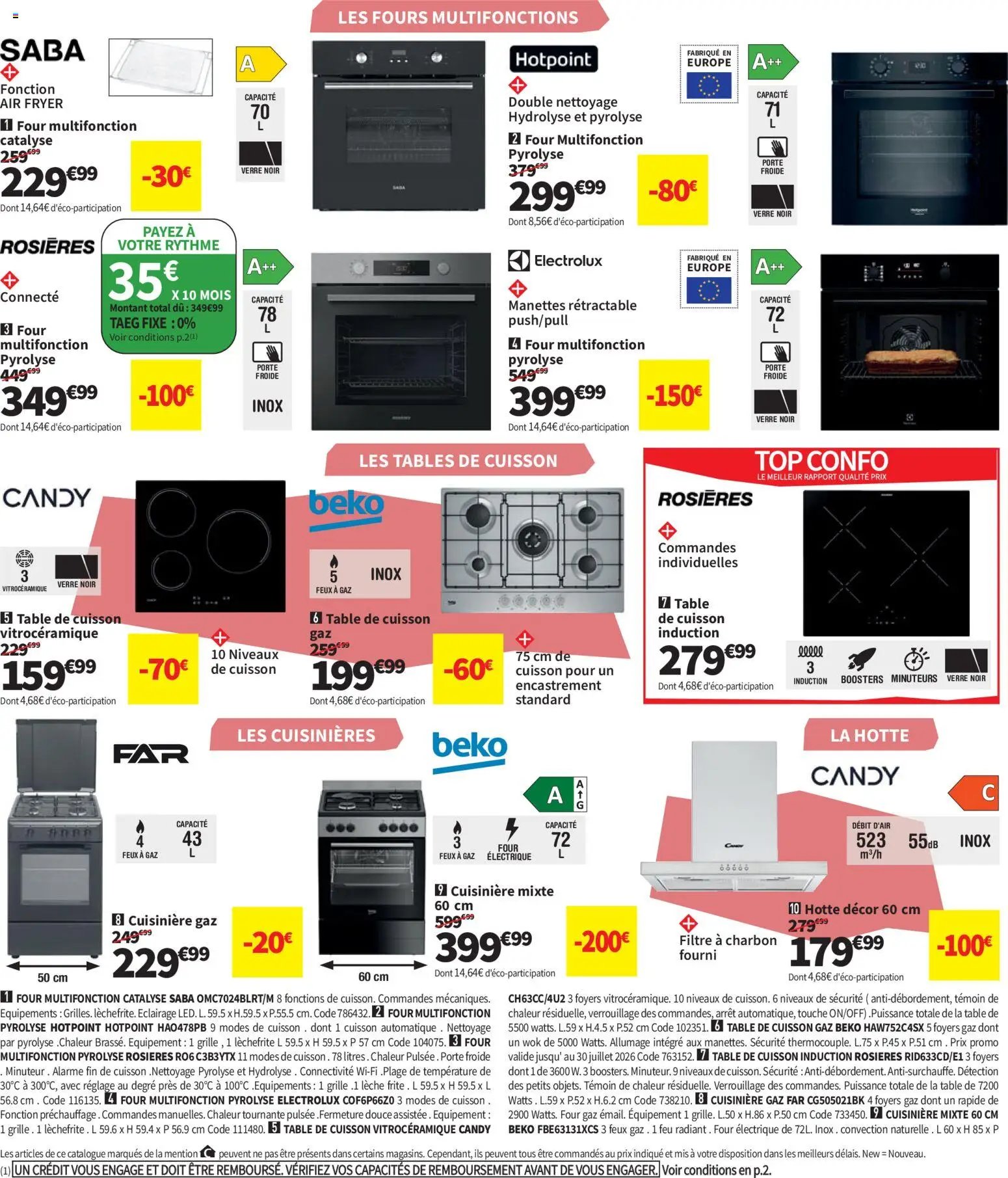 Conforama catalogue