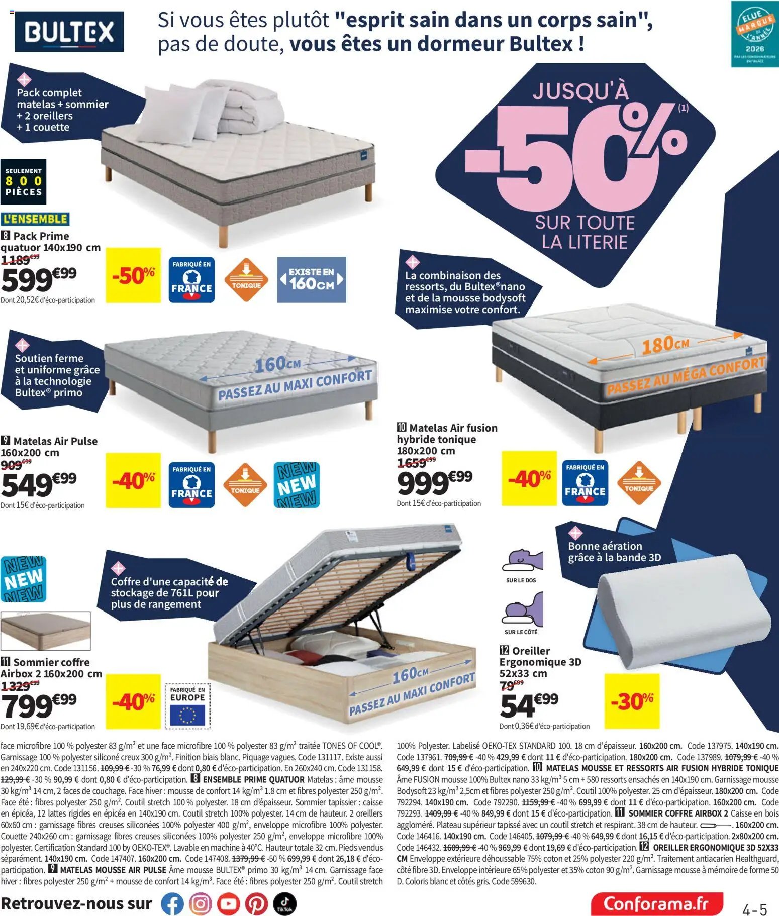 Conforama catalogue