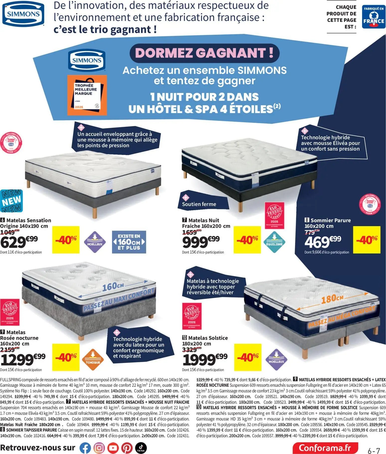 Conforama catalogue