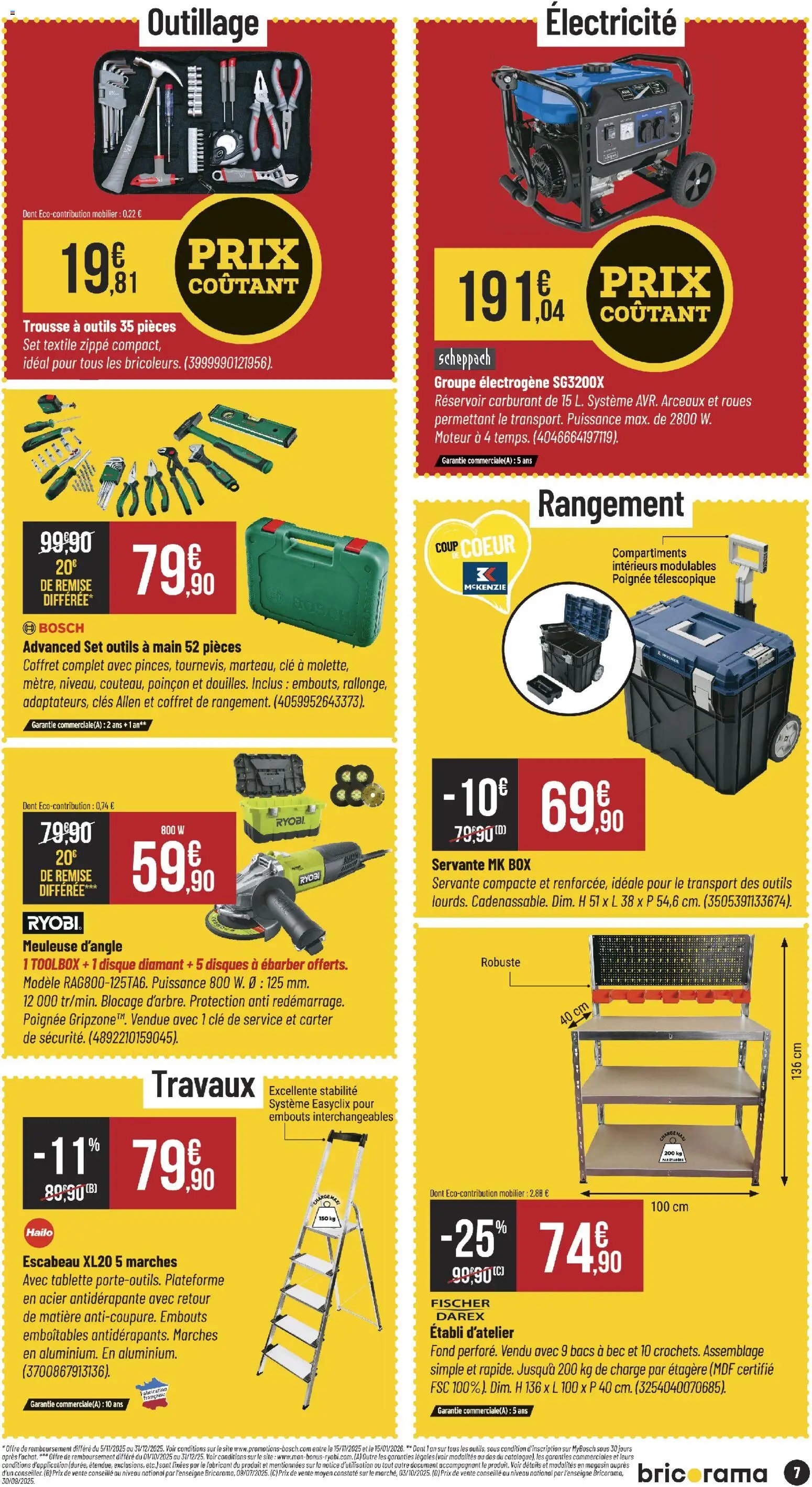 Bricorama catalogue Ça vaut le coût en décembre (2025-12-03 - 2025-12-14)