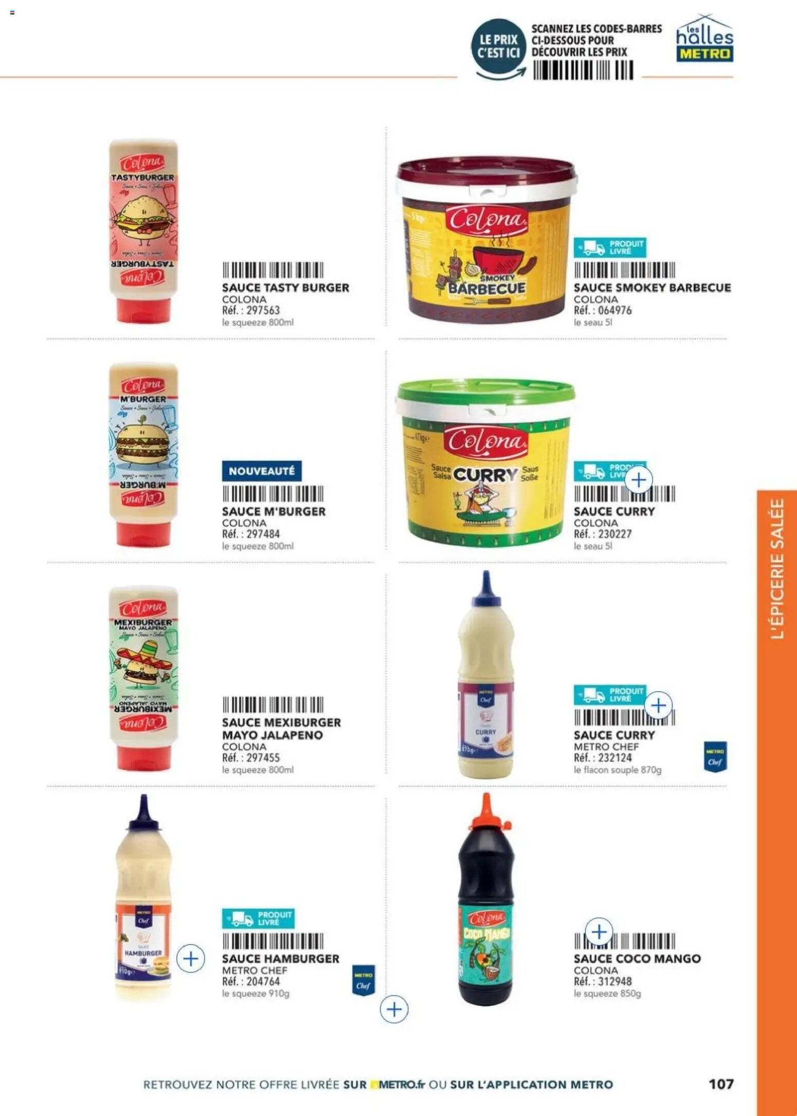 METRO - Restauration rapide (2026-04-14 - 2026-12-31)