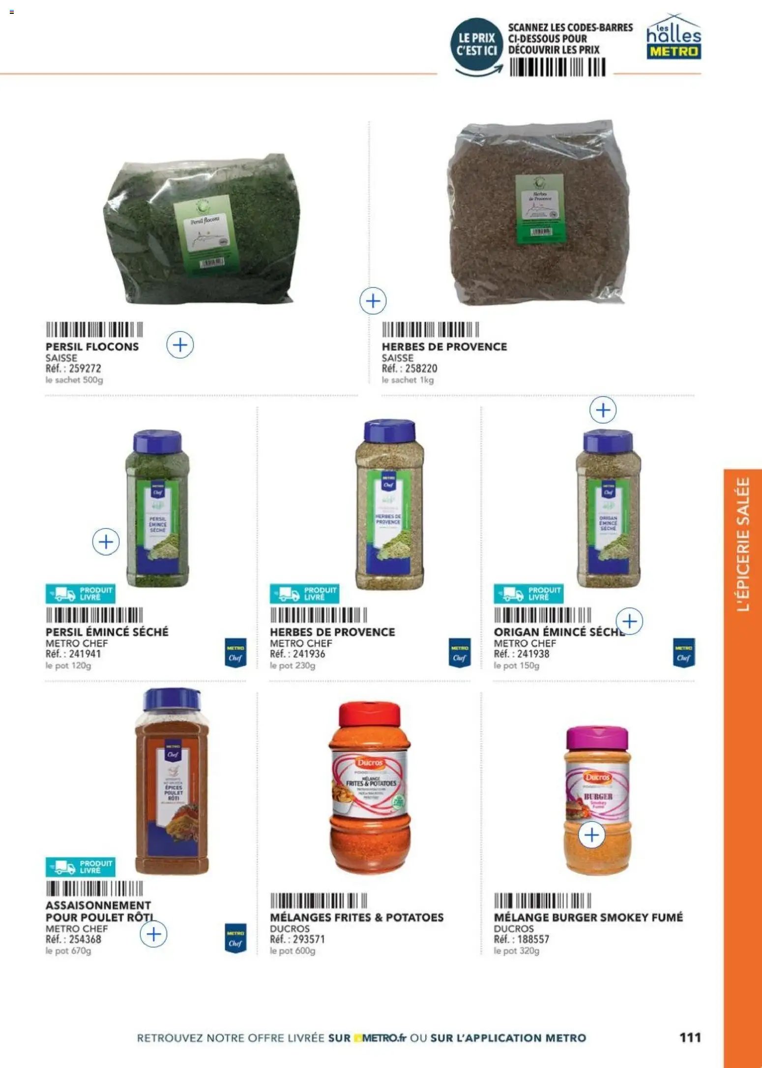 METRO - Restauration rapide (2026-04-14 - 2026-12-31)