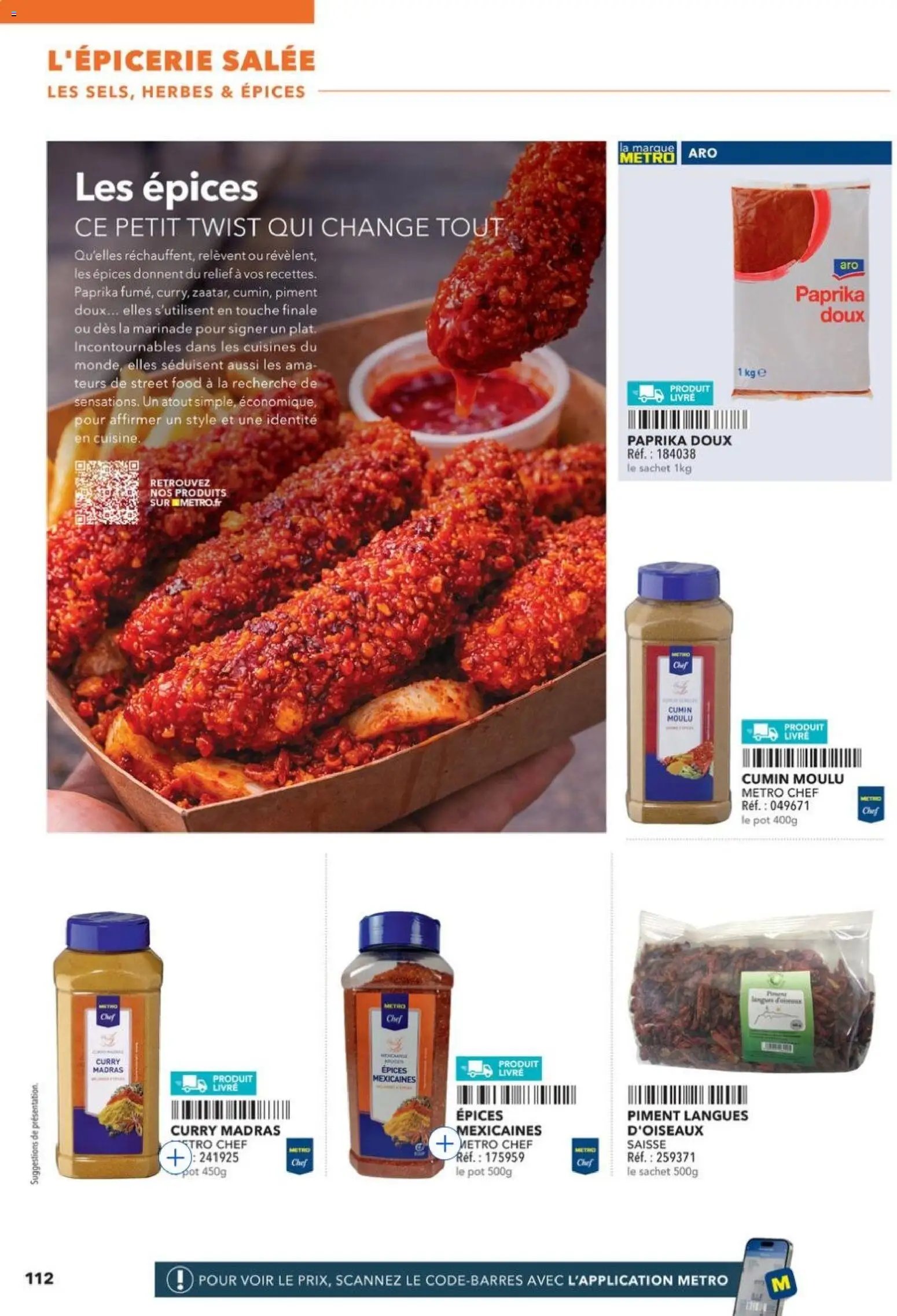 METRO - Restauration rapide (2026-04-14 - 2026-12-31)