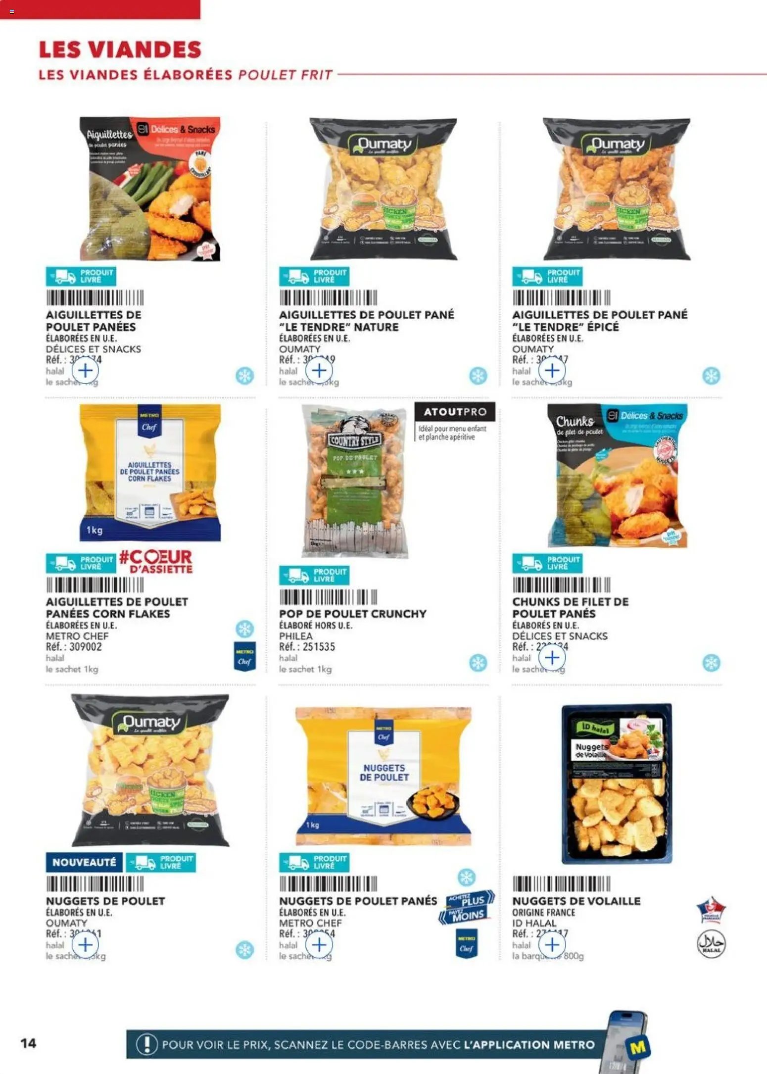 METRO - Restauration rapide (2026-04-14 - 2026-12-31)