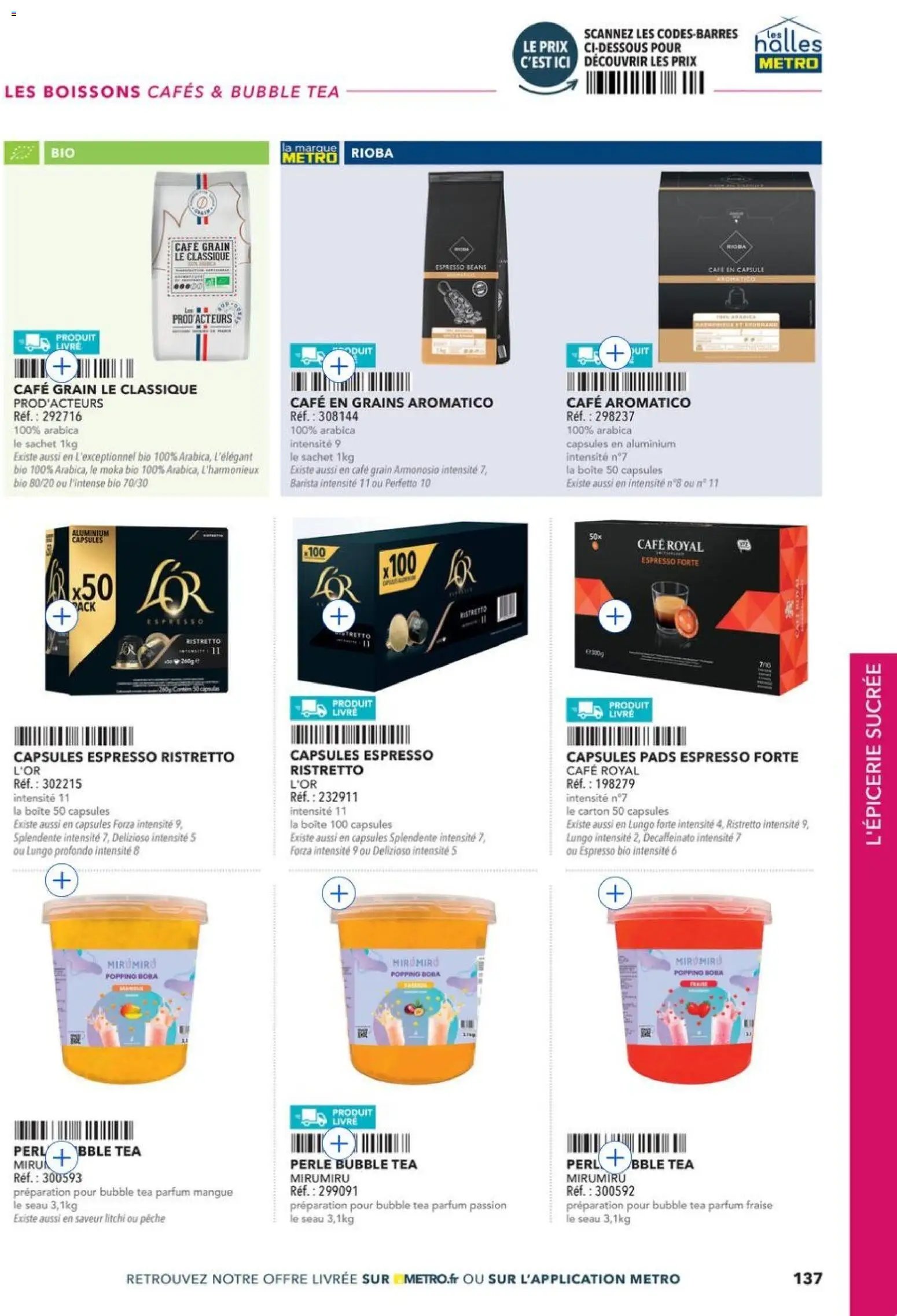 METRO - Restauration rapide (2026-04-14 - 2026-12-31)