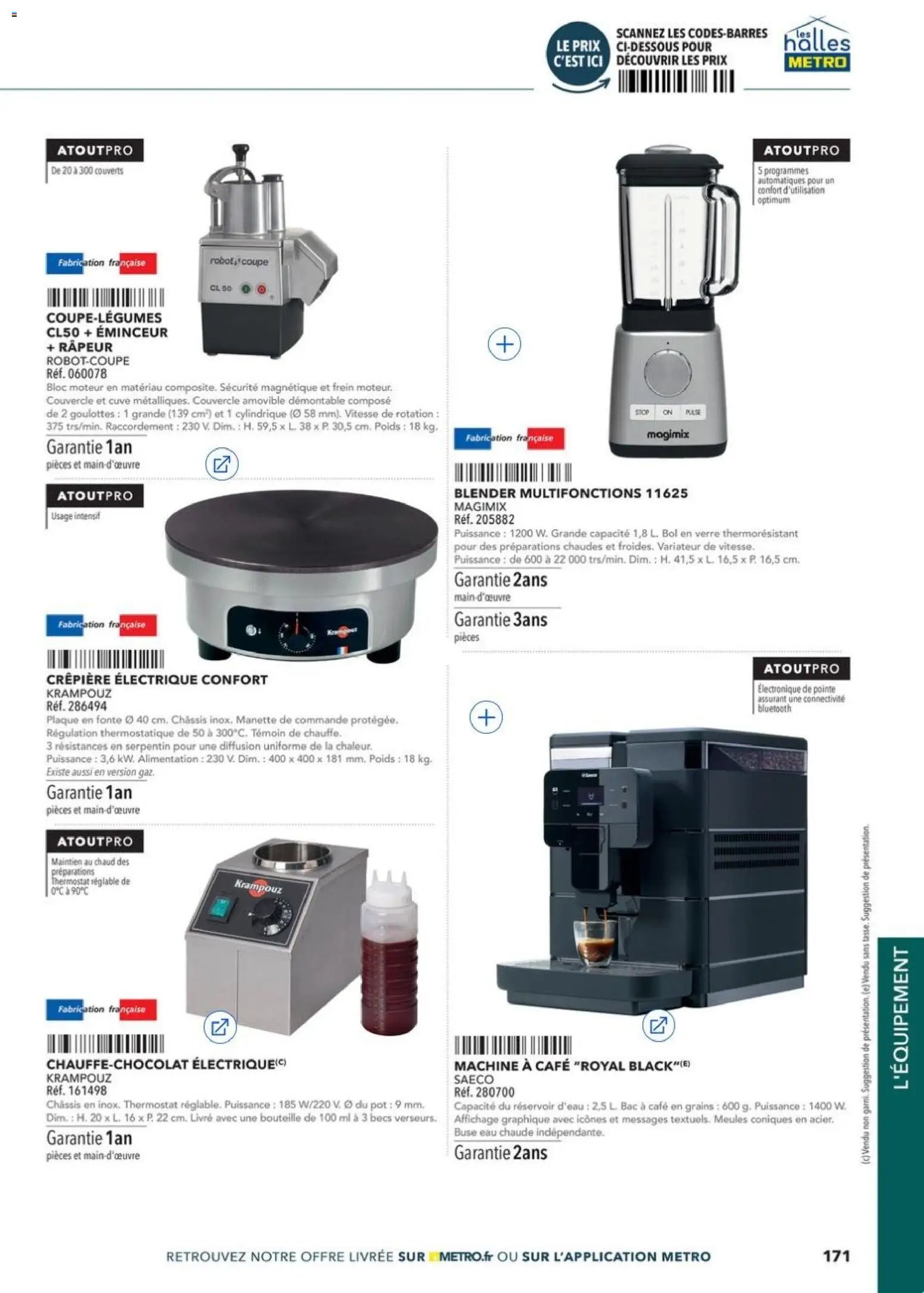 METRO - Restauration rapide