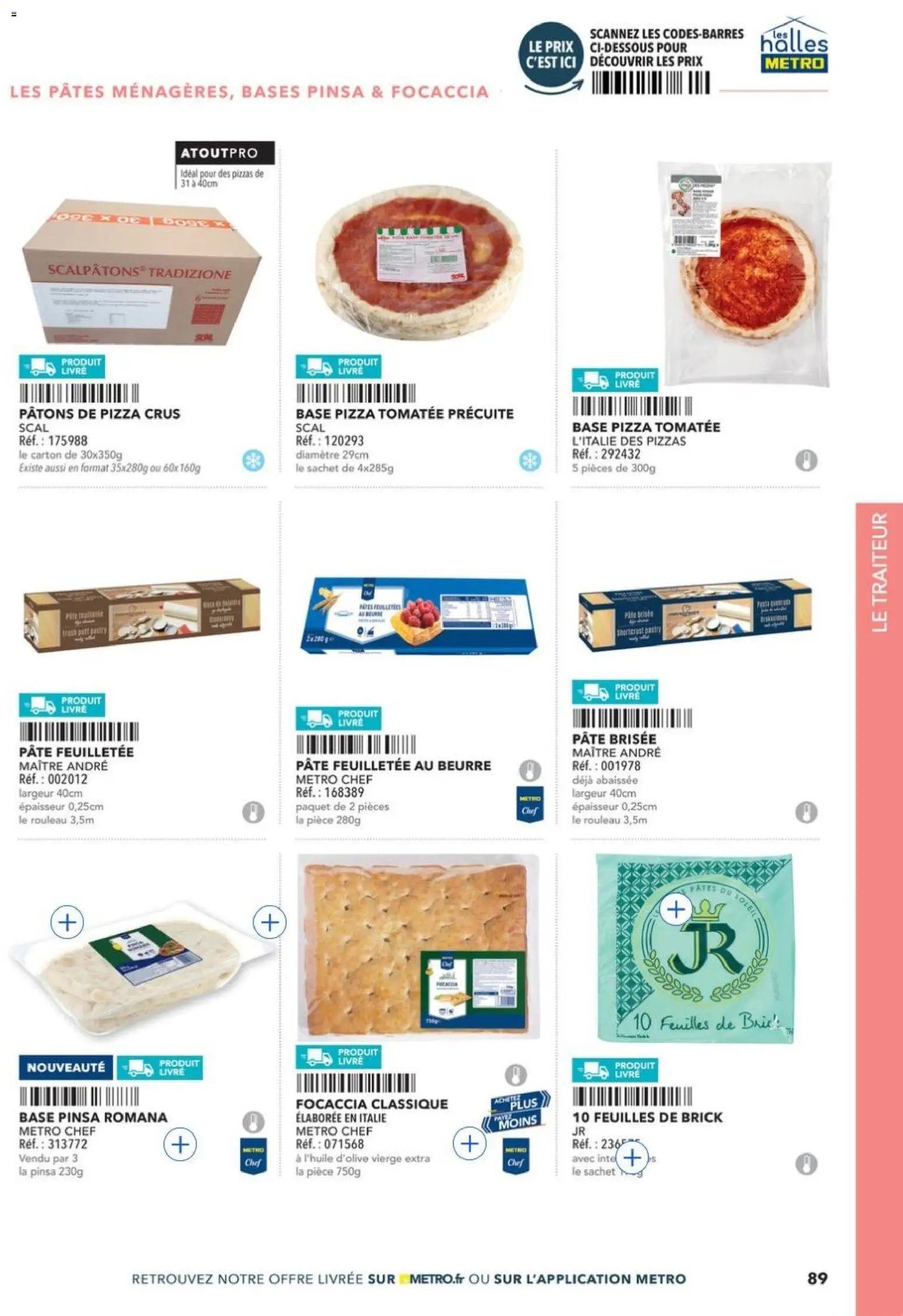 METRO - Restauration rapide (2026-04-14 - 2026-12-31)