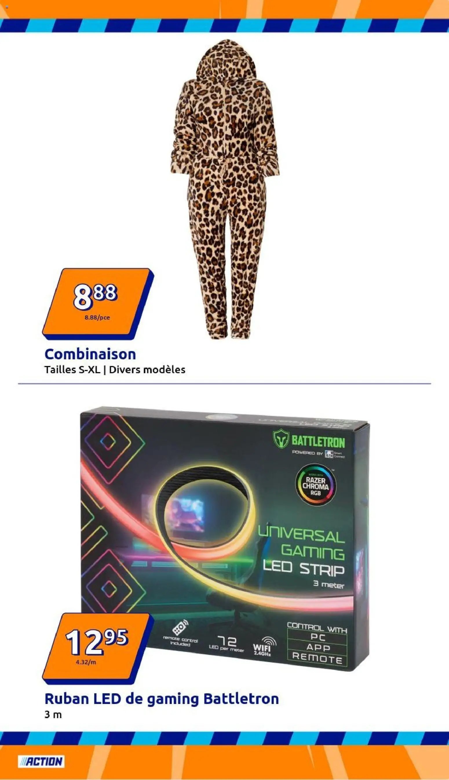 Action catalogue de la semaine