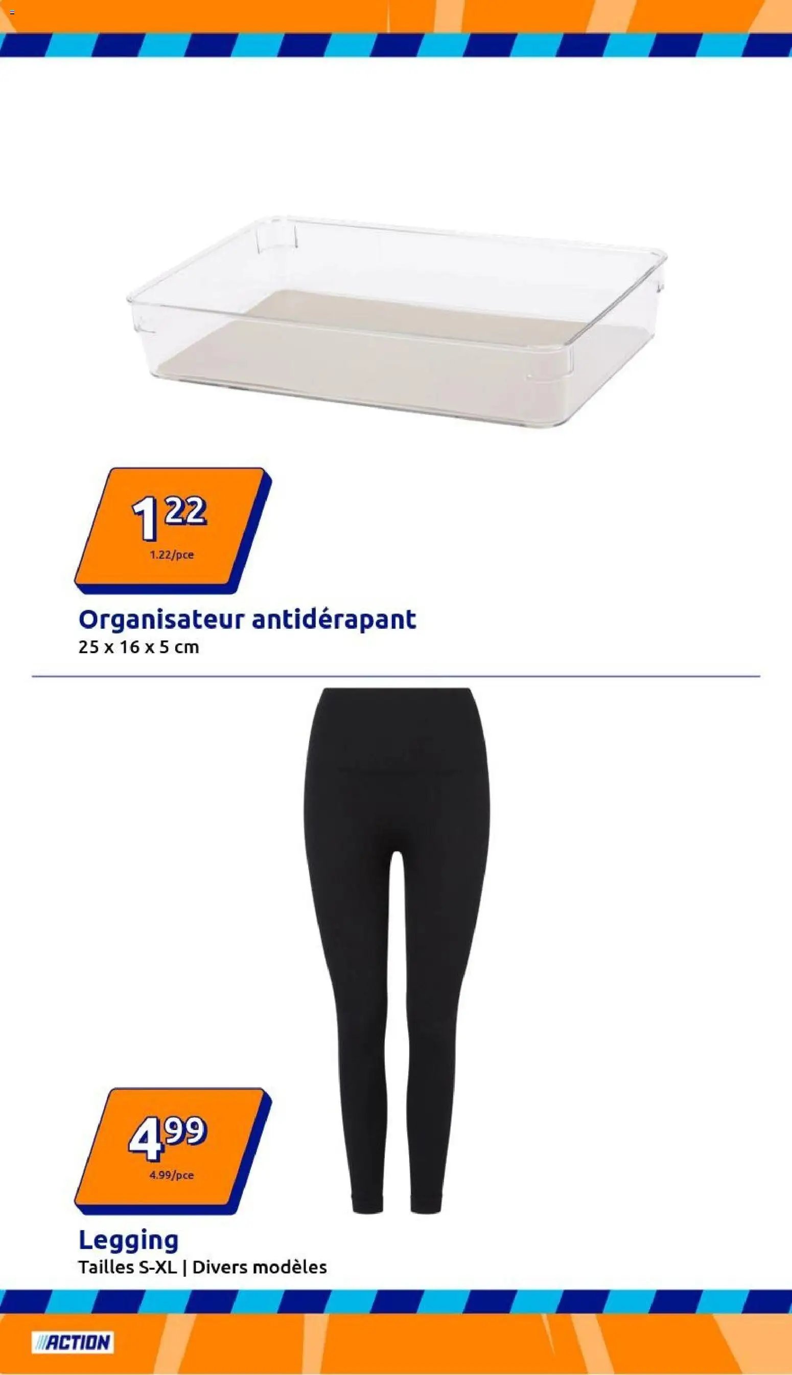 Action catalogue de la semaine