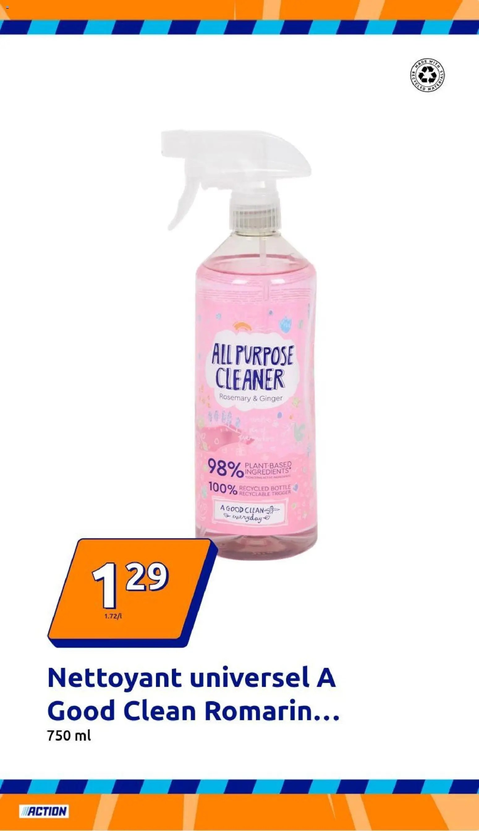 Action catalogue de la semaine