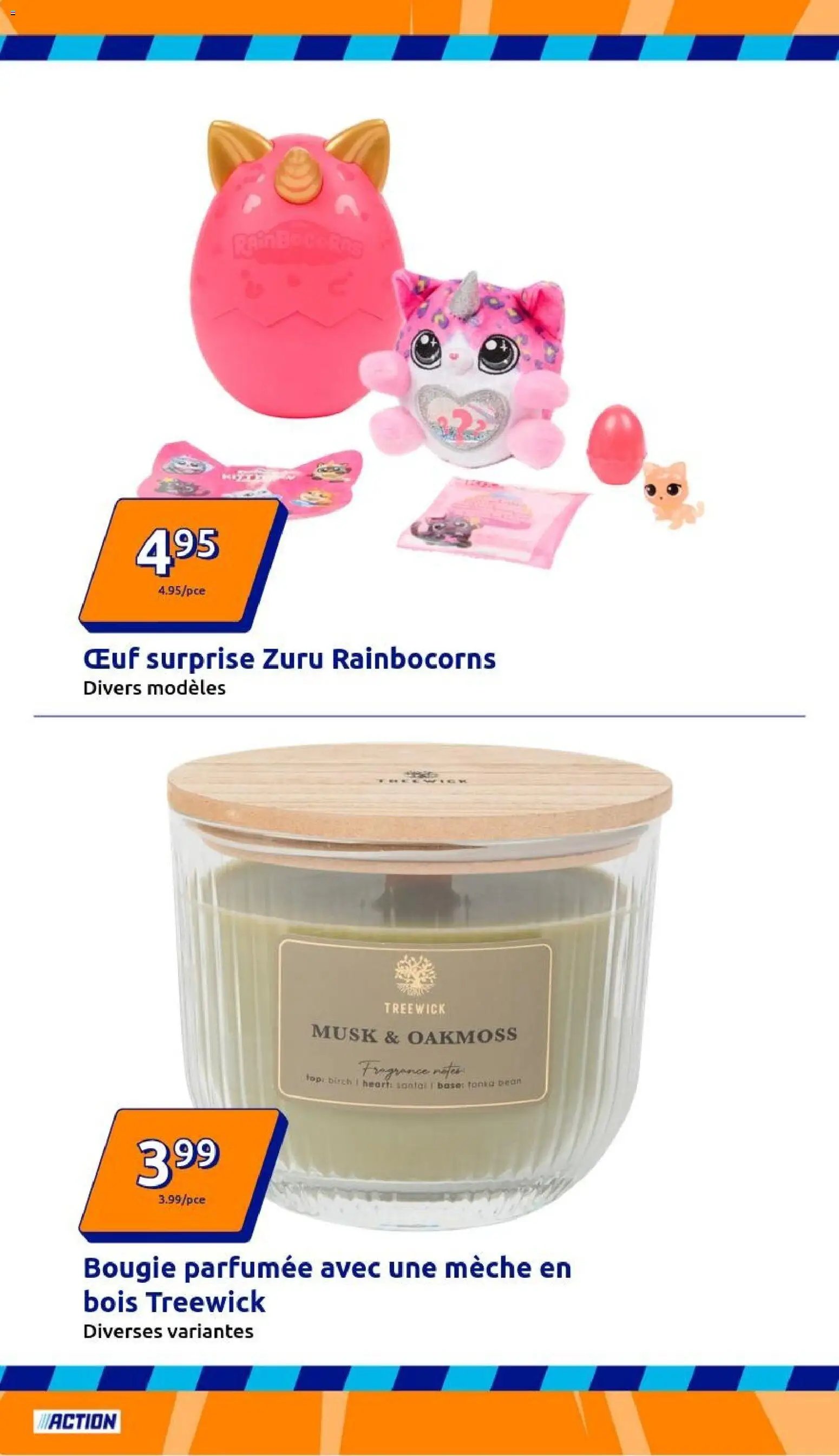 Action catalogue de la semaine